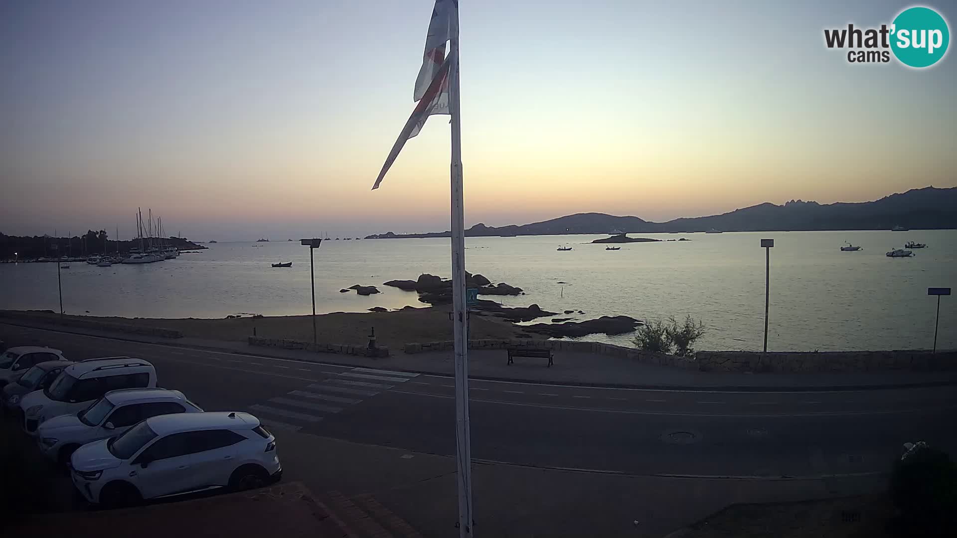Live webcam Cannigione – Arzachena – Sardinia – Italy livecam