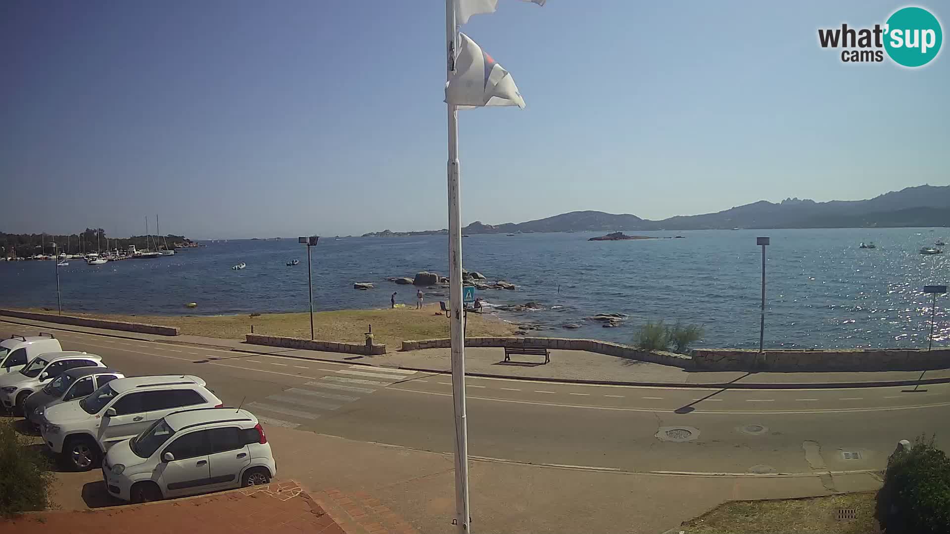 Live webcam Cannigione – Arzachena – Sardinia – Italy livecam