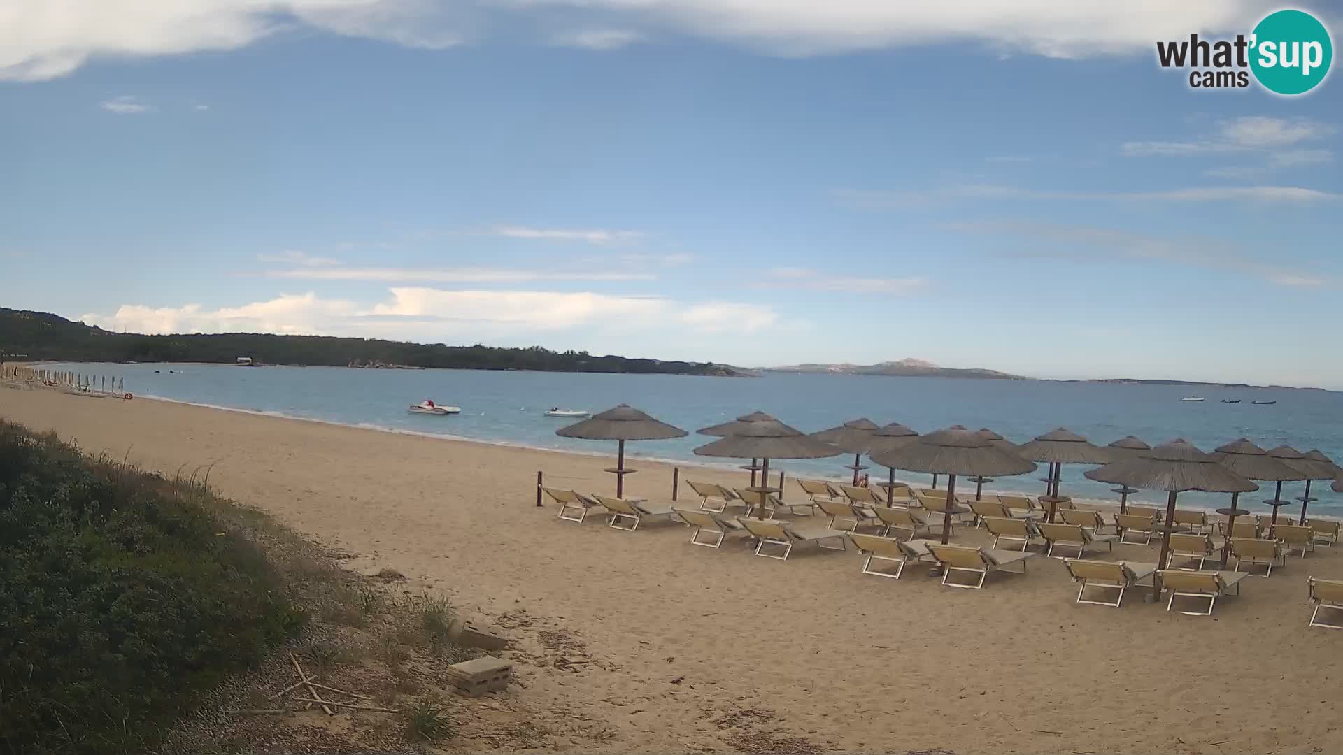 Mannena beach webcam – Arzachena – Sardinia