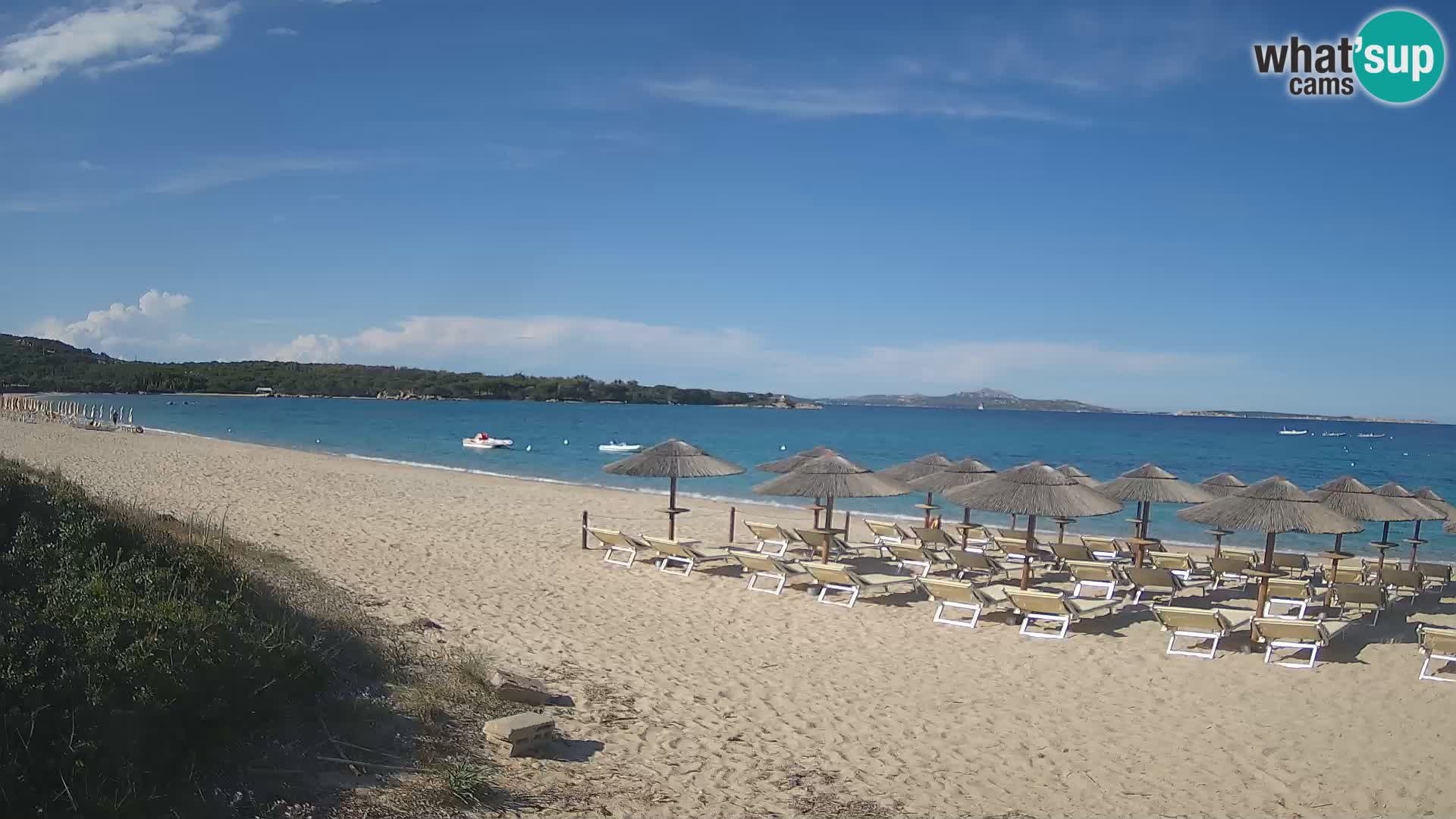 Strand-Webcam Mannena – Arzachena – Sardinien