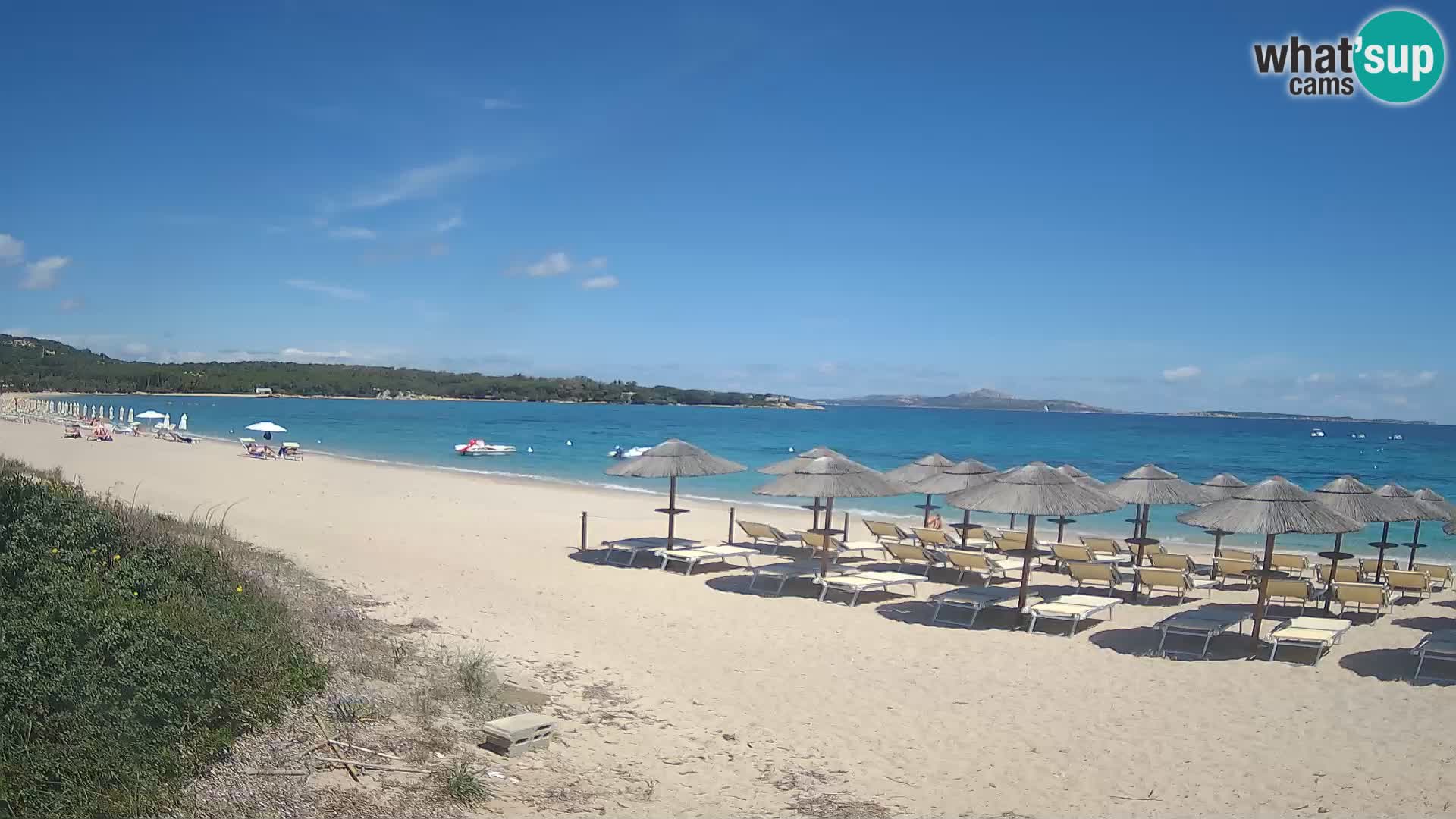Mannena beach webcam – Arzachena – Sardinia