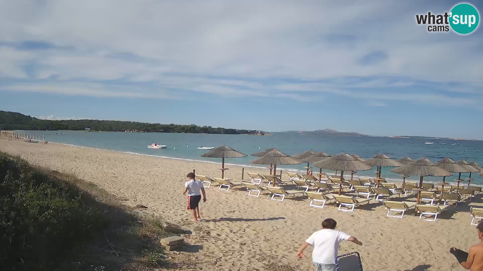 Strand-Webcam Mannena – Arzachena – Sardinien