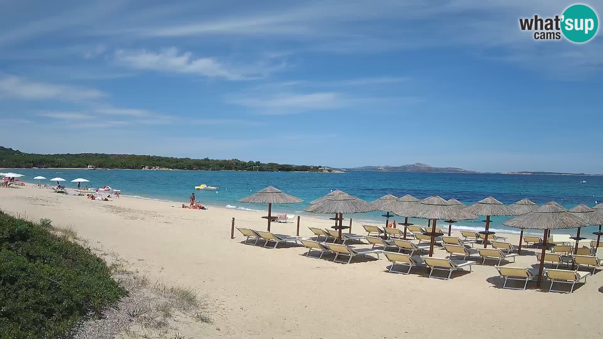 Mannena beach webcam – Arzachena – Sardinia