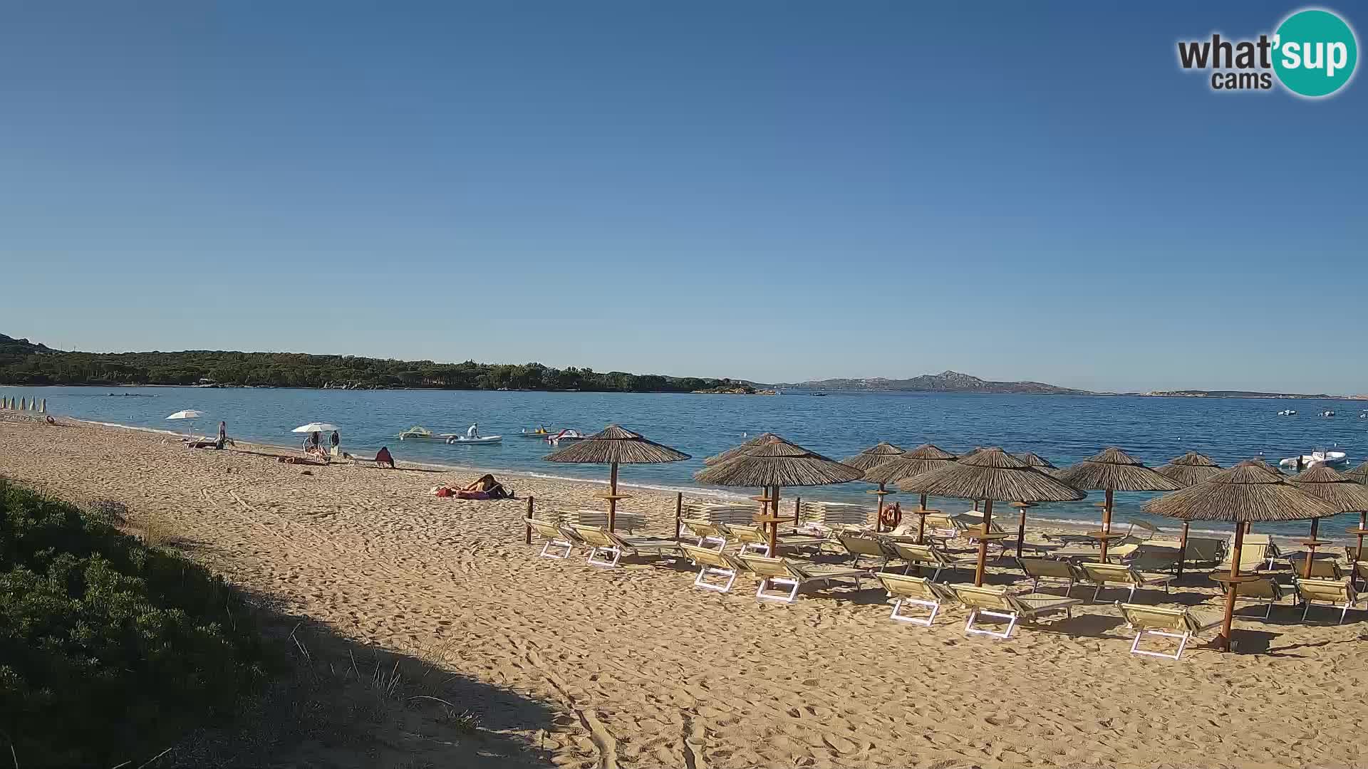 Camera web playa Mannena – Arzachena – Cerdeña