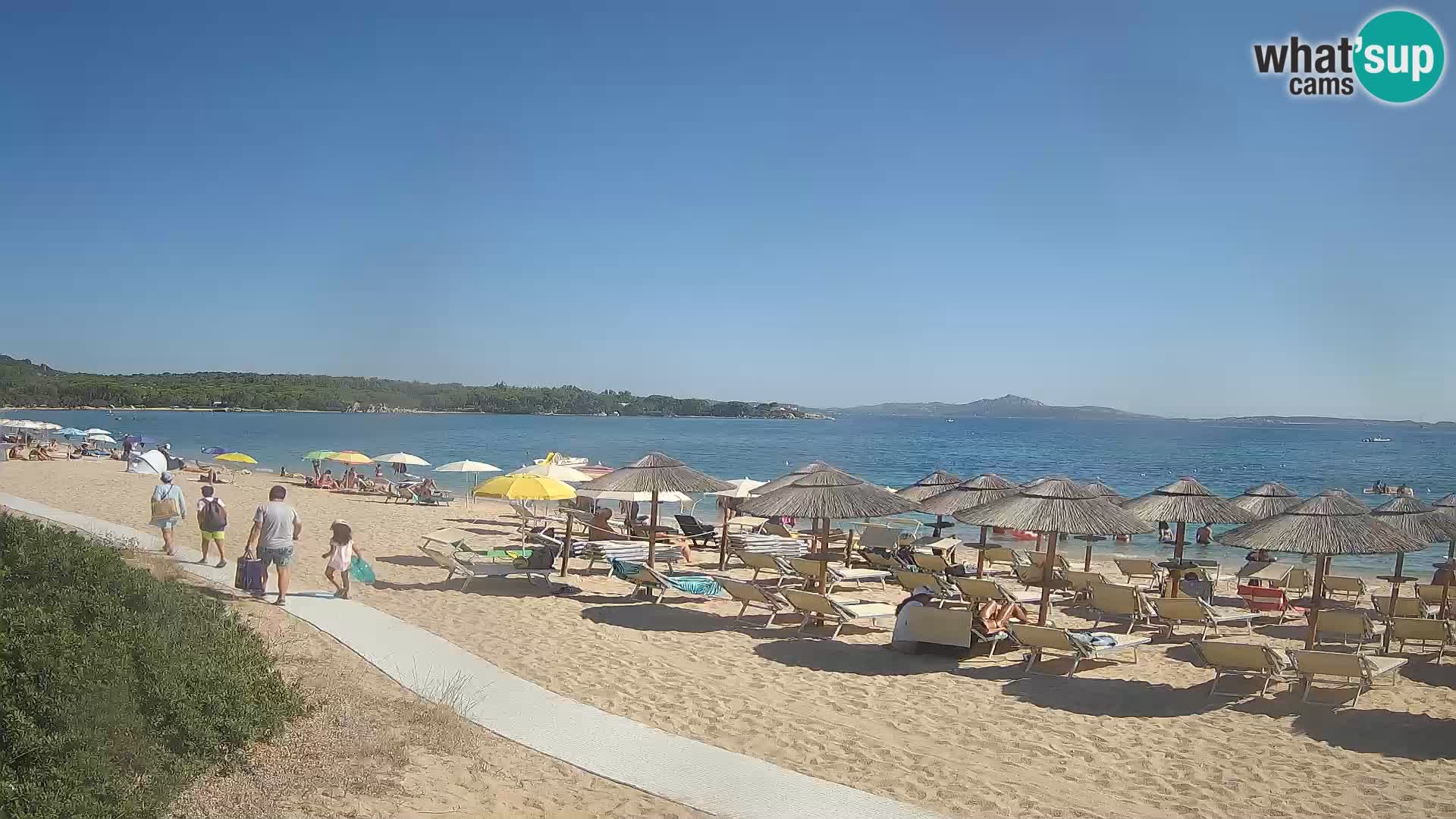 Camera web playa Mannena – Arzachena – Cerdeña