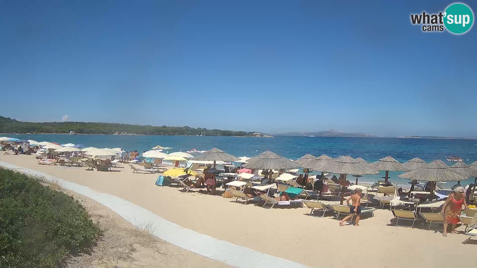 Strand-Webcam Mannena – Arzachena – Sardinien