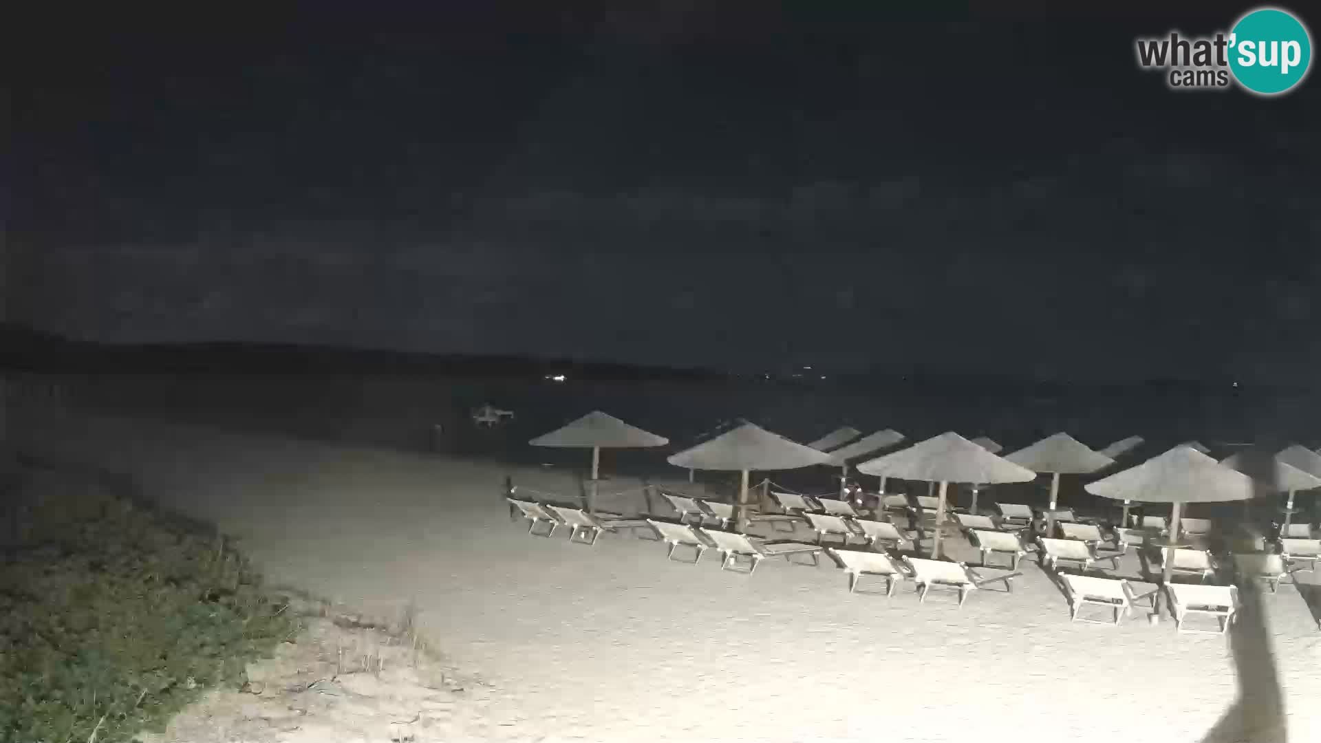 Strand-Webcam Mannena – Arzachena – Sardinien