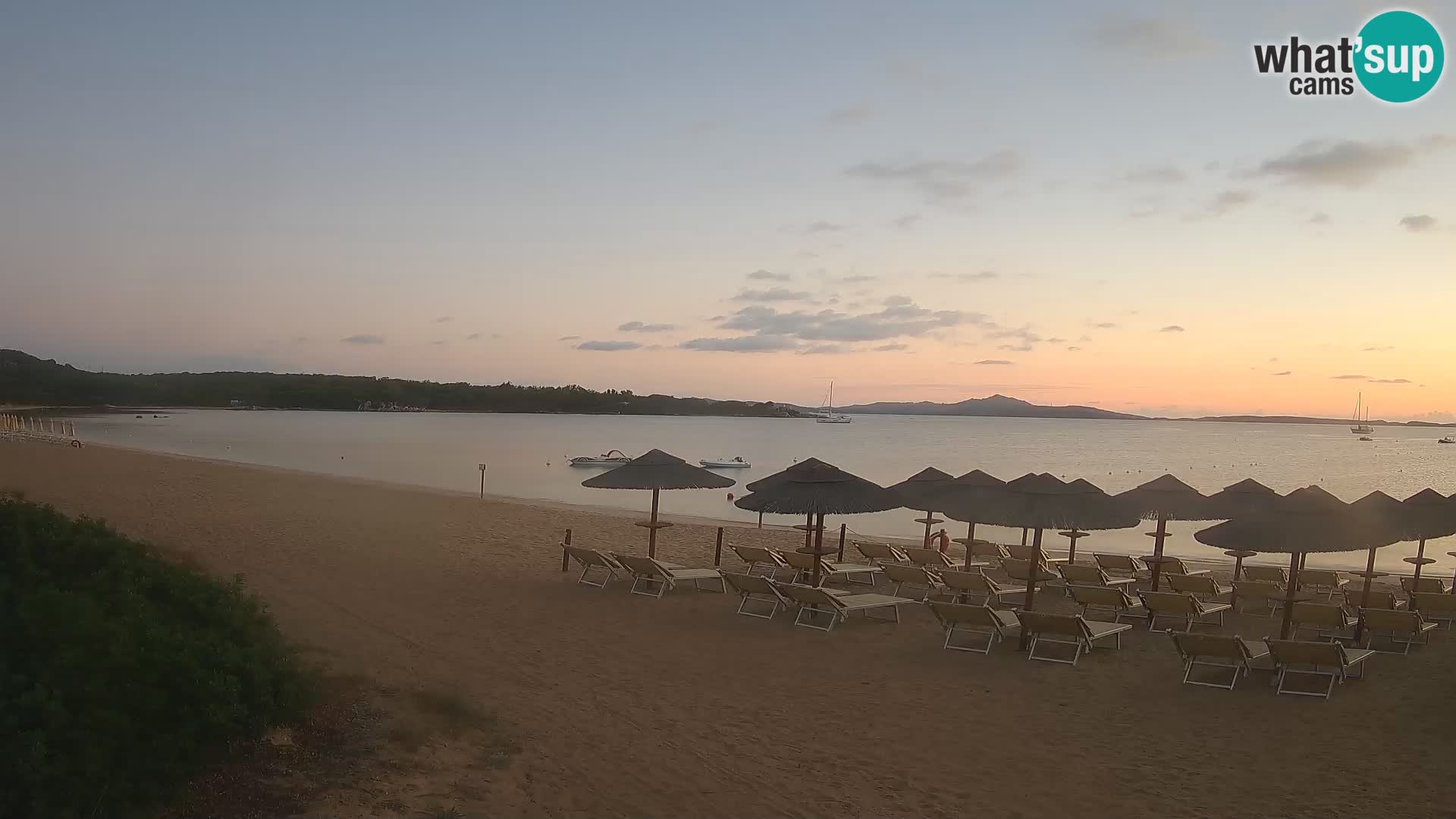 Strand-Webcam Mannena – Arzachena – Sardinien