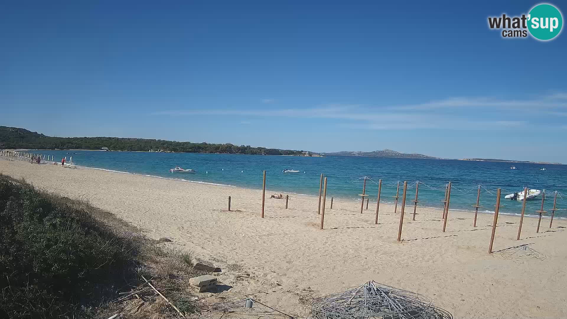Mannena beach webcam – Arzachena – Sardinia