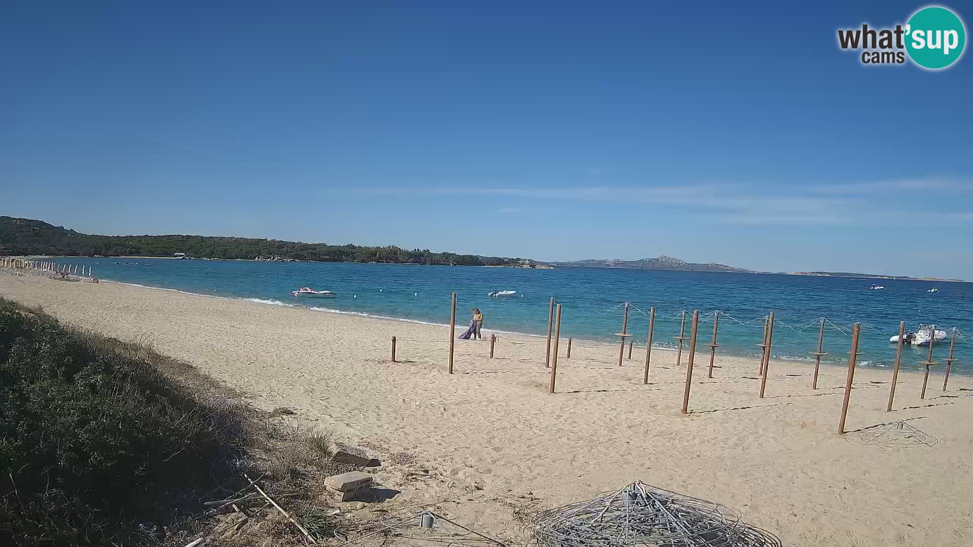 Mannena beach webcam – Arzachena – Sardinia