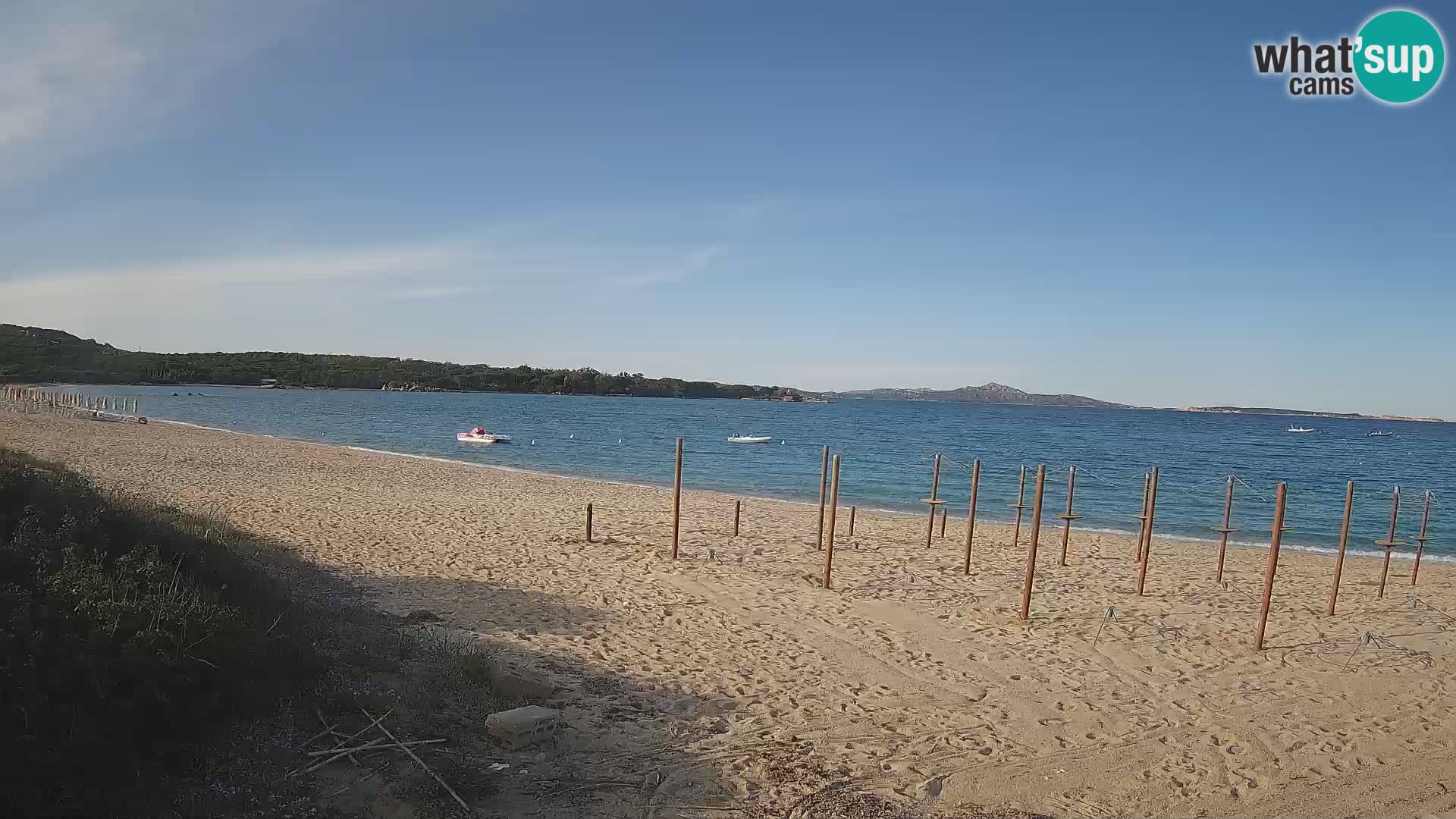 Strand-Webcam Mannena – Arzachena – Sardinien