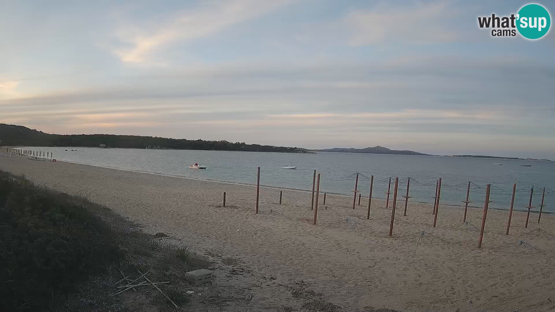 Strand-Webcam Mannena – Arzachena – Sardinien