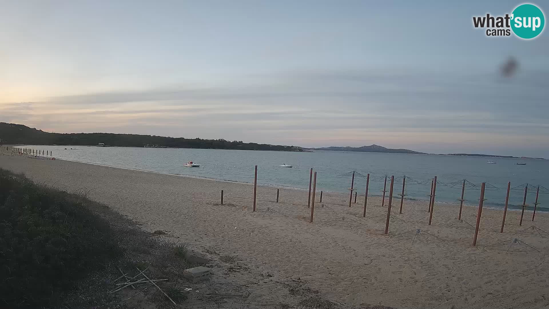 Strand-Webcam Mannena – Arzachena – Sardinien