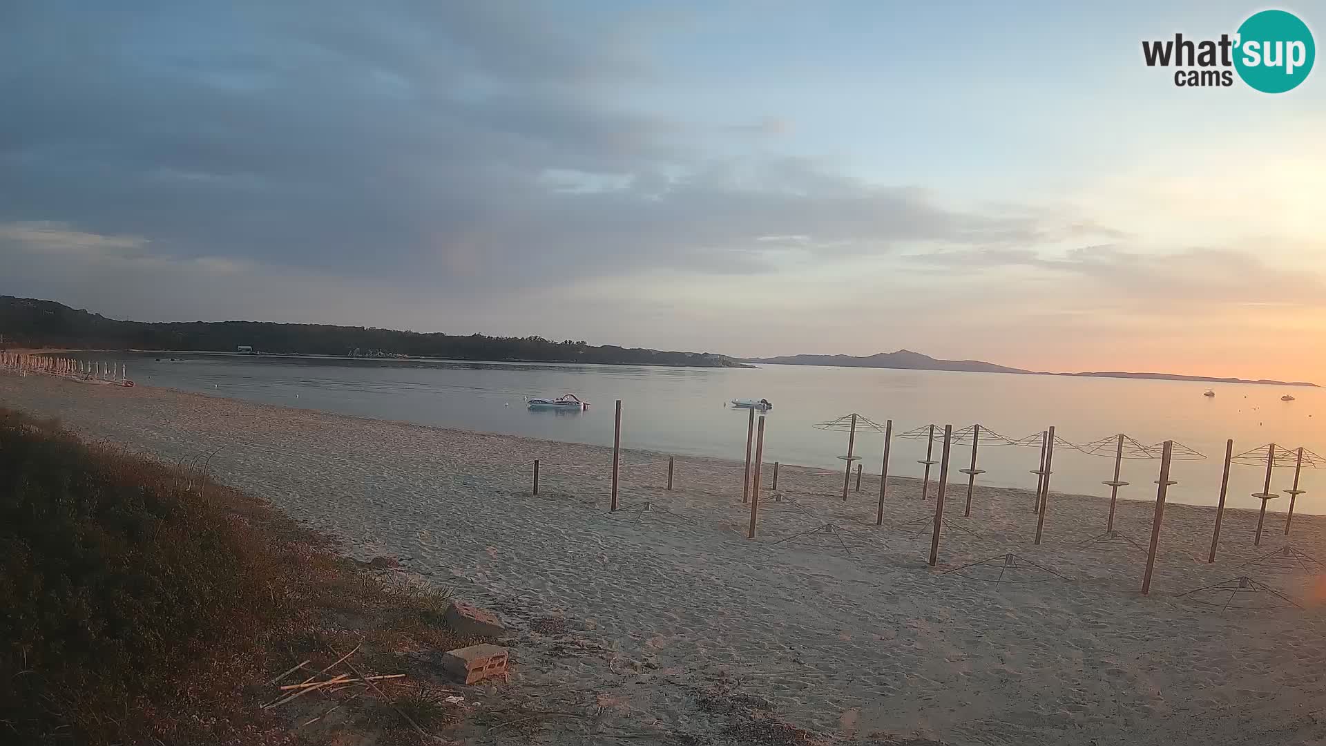 Strand-Webcam Mannena – Arzachena – Sardinien