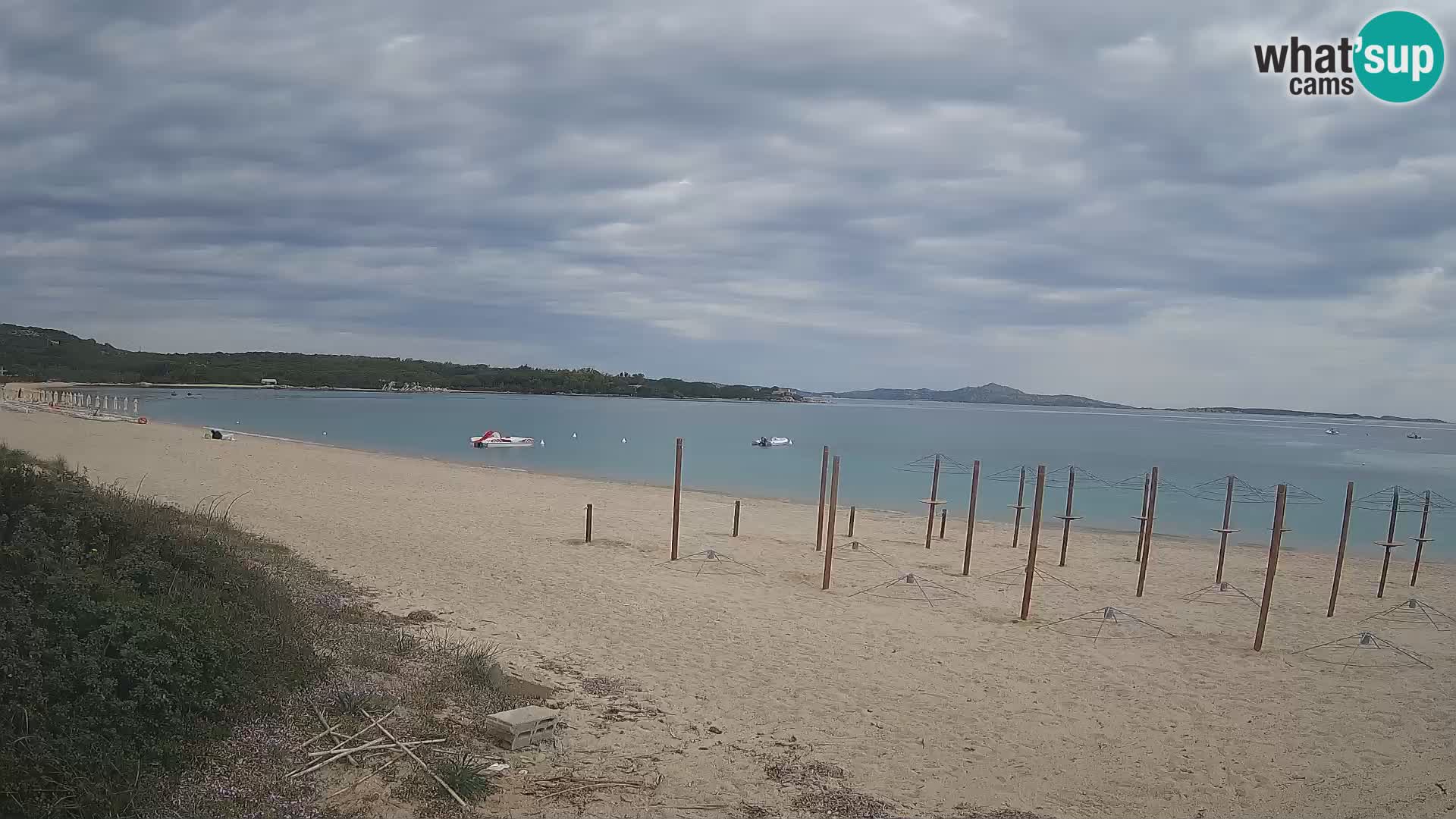 Strand-Webcam Mannena – Arzachena – Sardinien