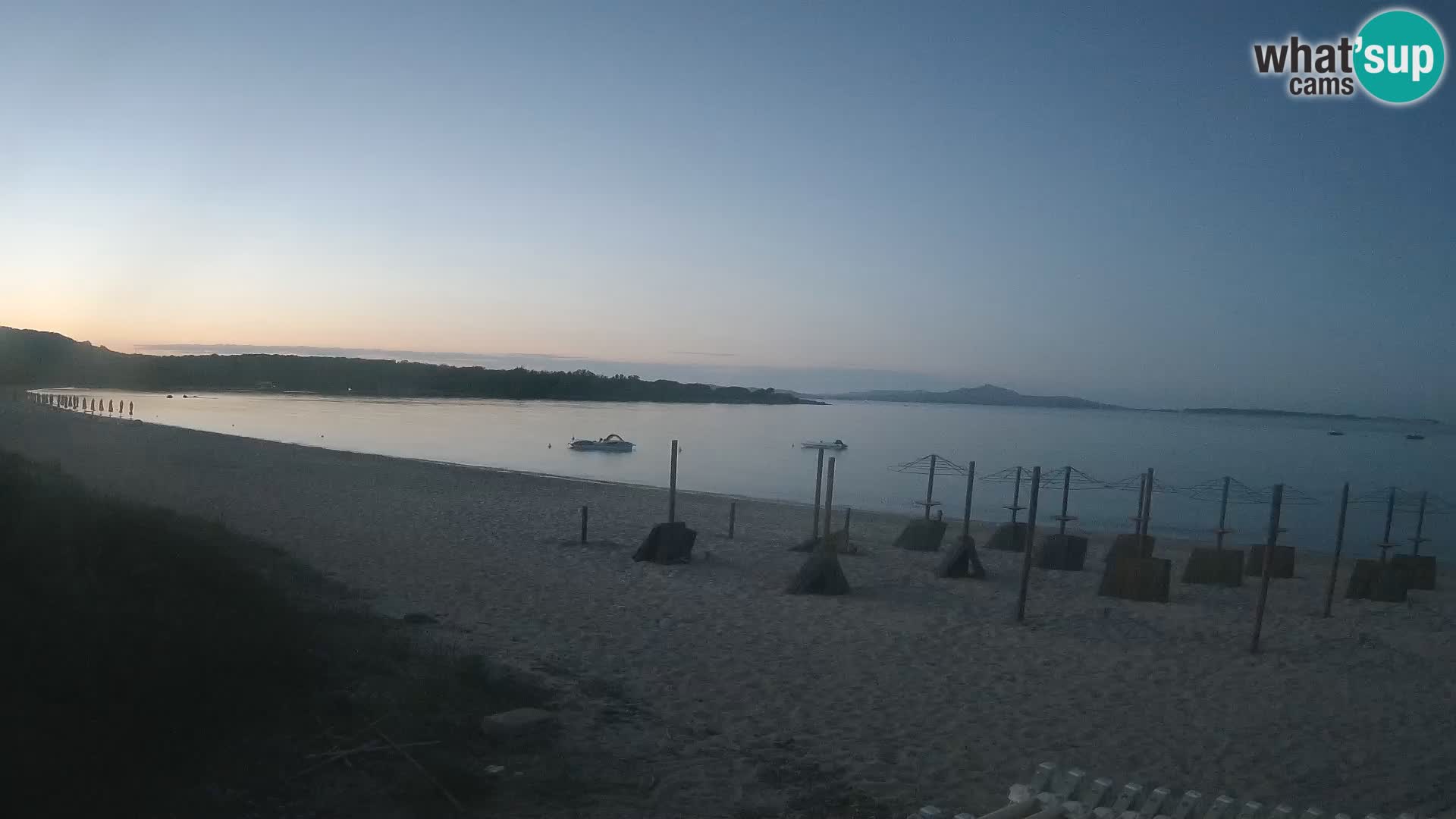 Strand-Webcam Mannena – Arzachena – Sardinien