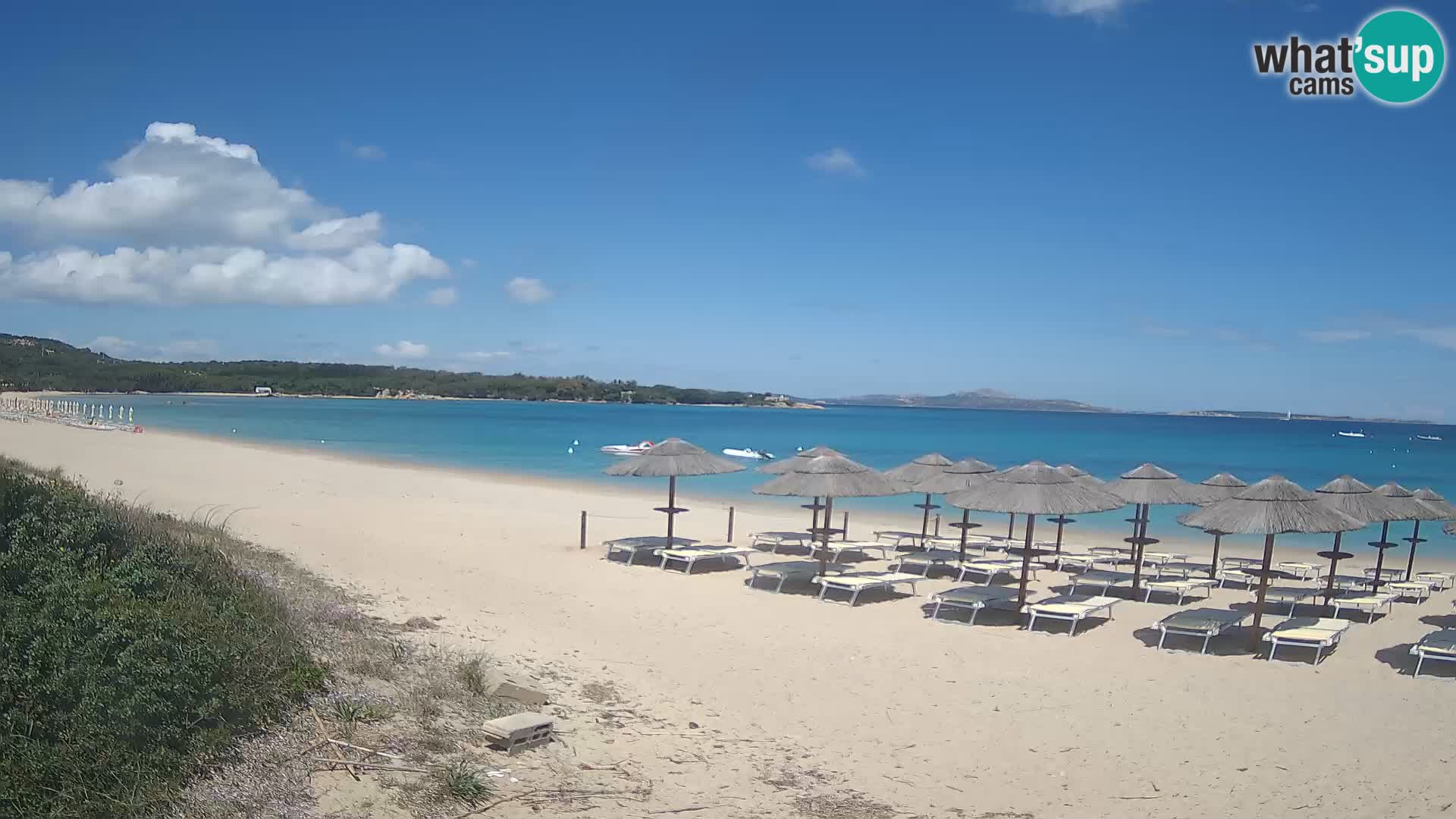 Mannena beach webcam – Arzachena – Sardinia