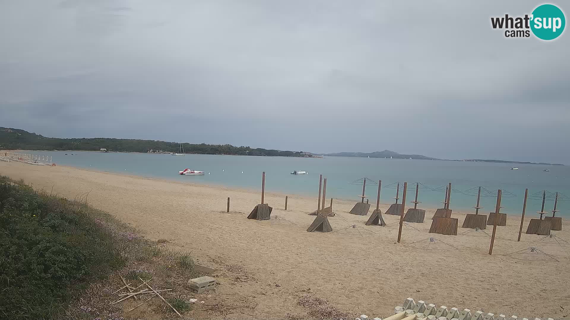 Strand-Webcam Mannena – Arzachena – Sardinien