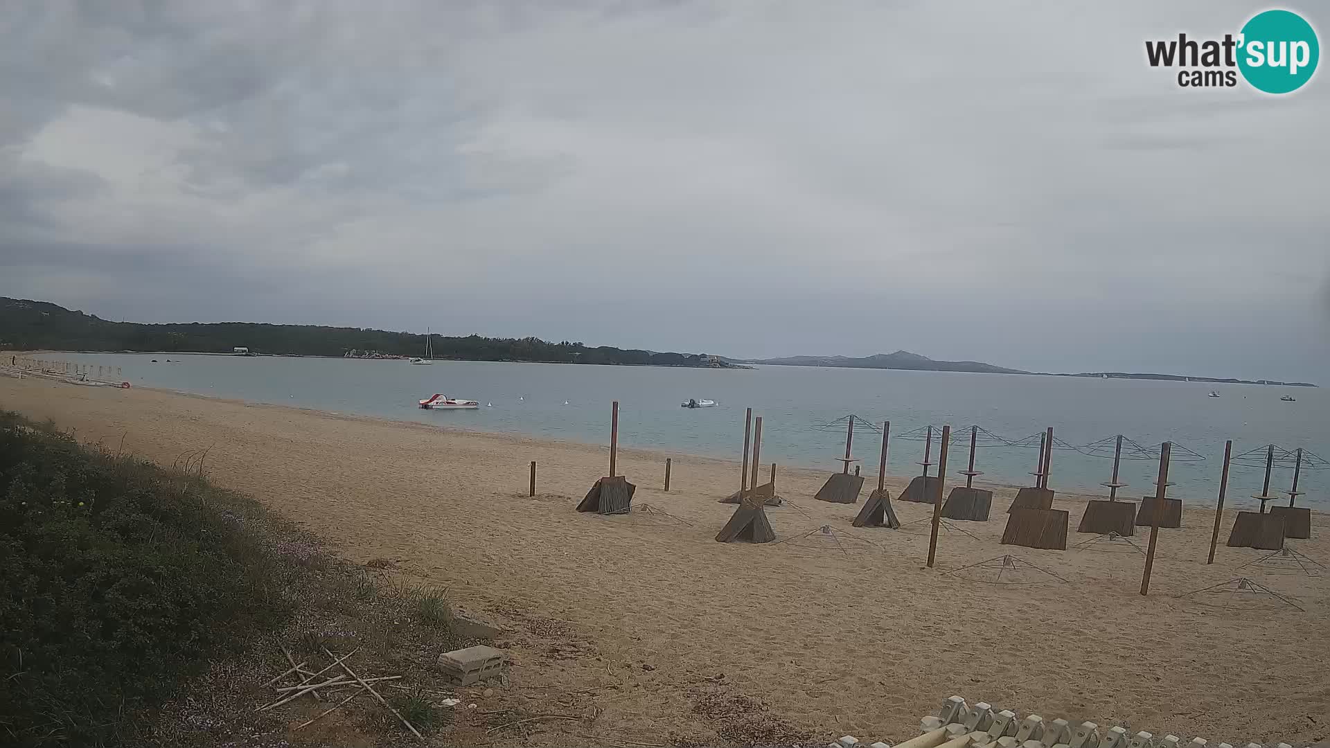 Strand-Webcam Mannena – Arzachena – Sardinien