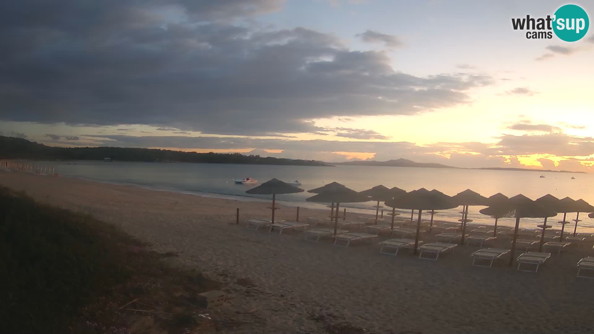 Strand-Webcam Mannena – Arzachena – Sardinien