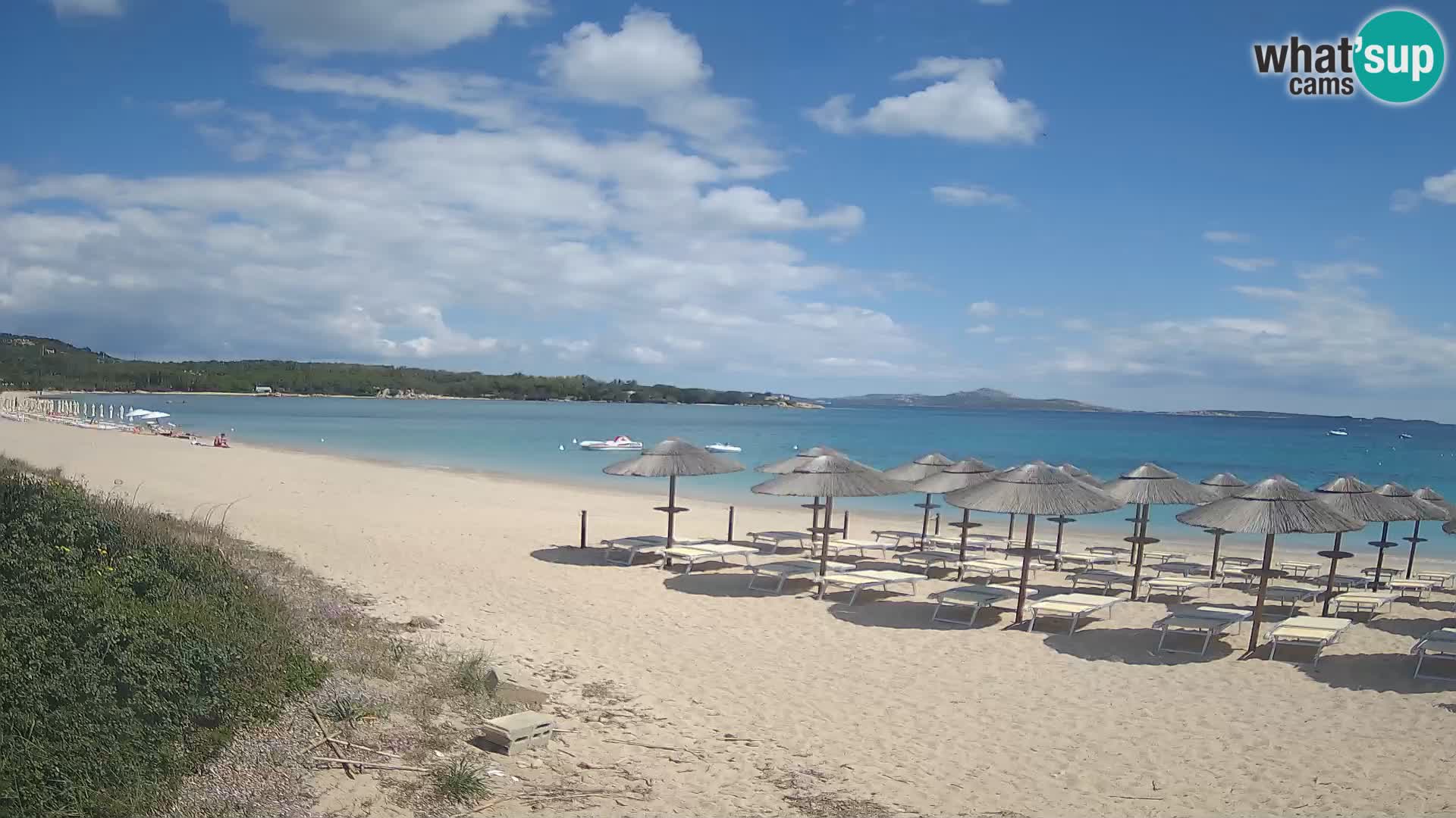 Strand-Webcam Mannena – Arzachena – Sardinien