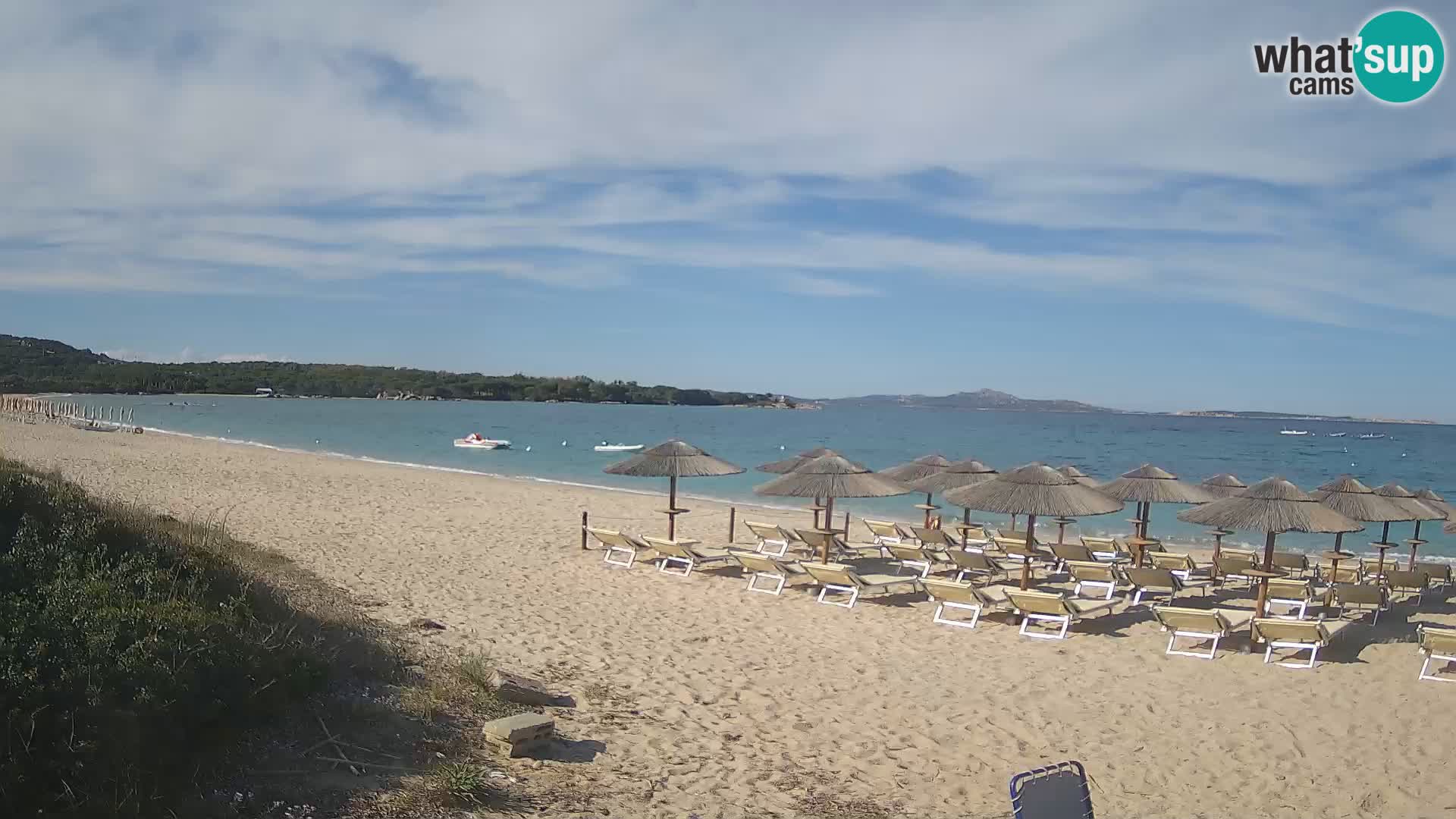 Mannena beach webcam – Arzachena – Sardinia
