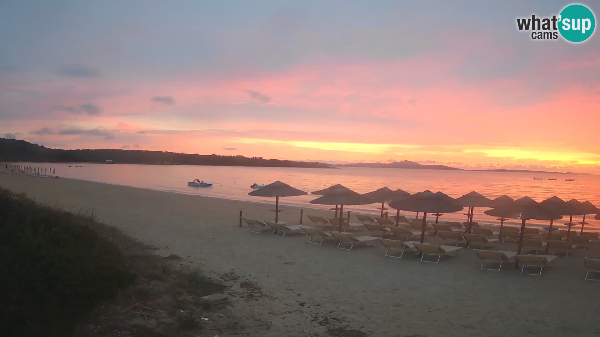 Strand-Webcam Mannena – Arzachena – Sardinien