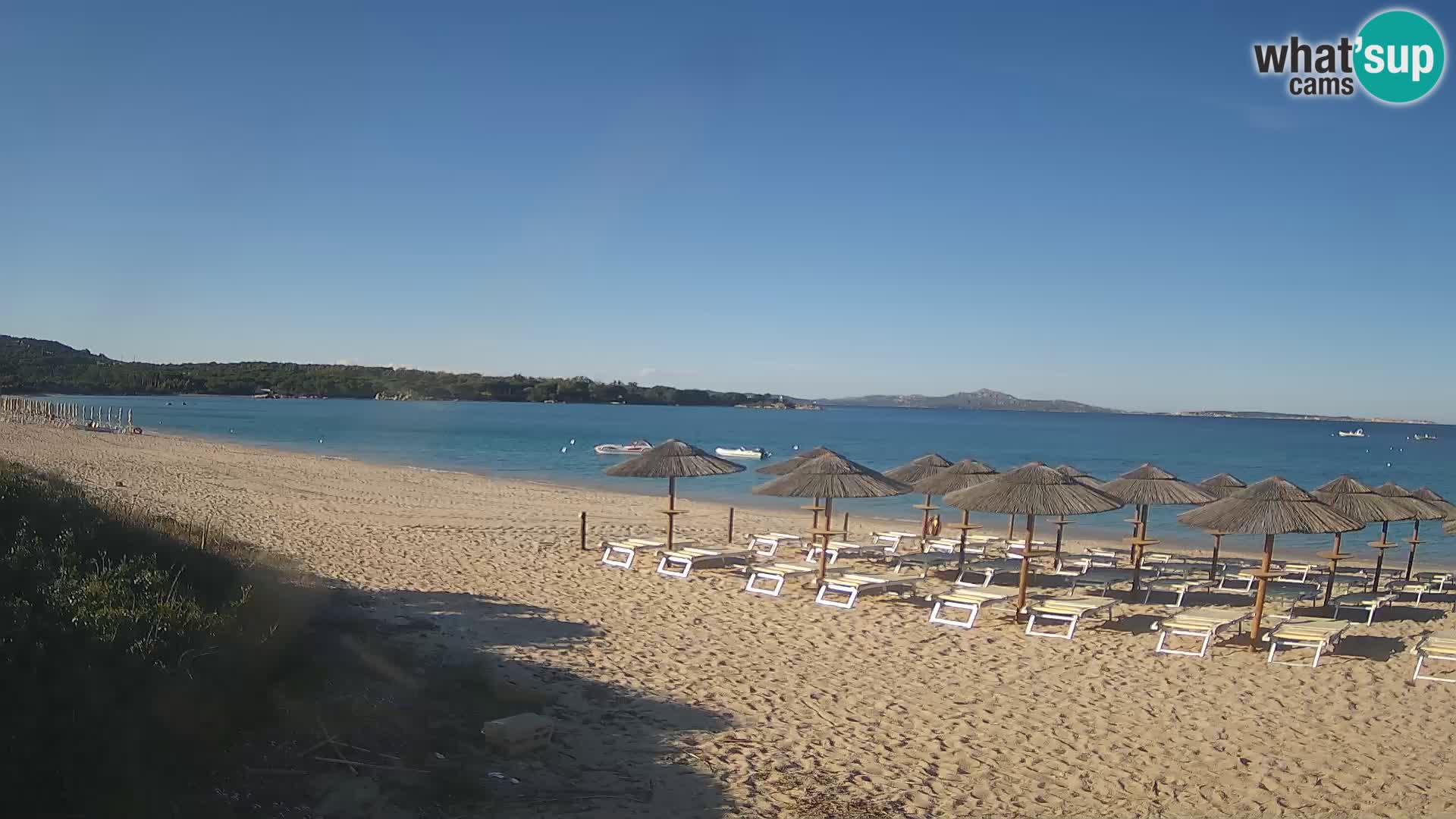 Mannena beach webcam – Arzachena – Sardinia