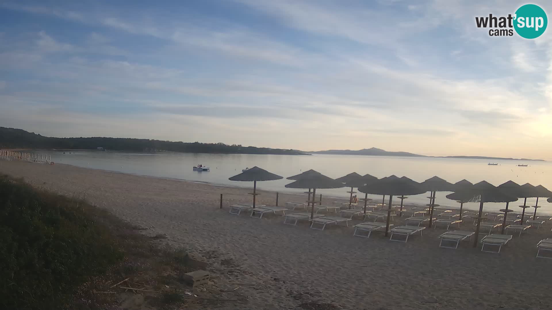 Strand-Webcam Mannena – Arzachena – Sardinien