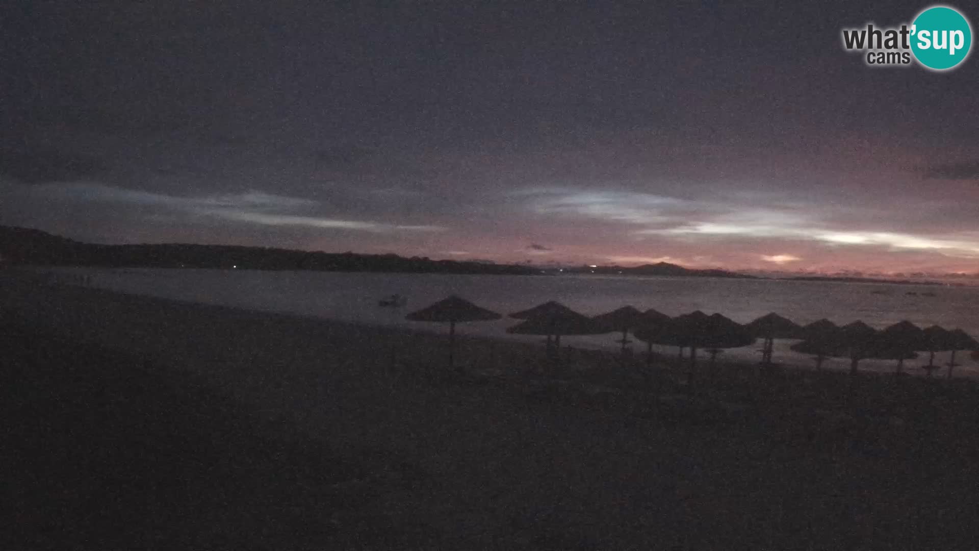 Spletna kamera na plaži Mannena – Arzachena – Sardinija