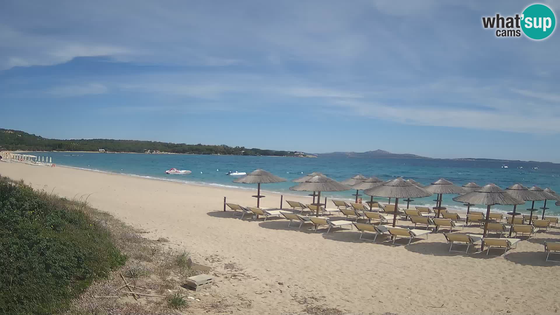 Mannena beach webcam – Arzachena – Sardinia