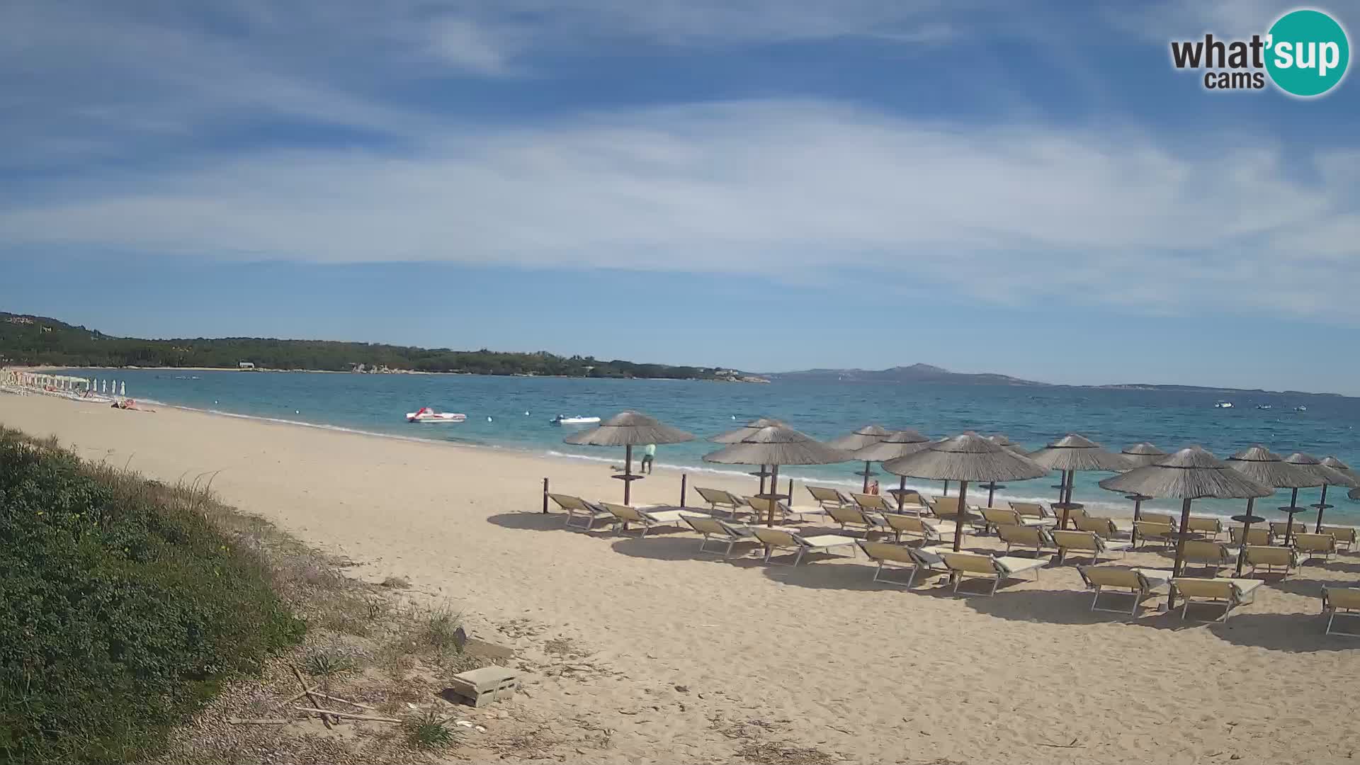 Strand-Webcam Mannena – Arzachena – Sardinien