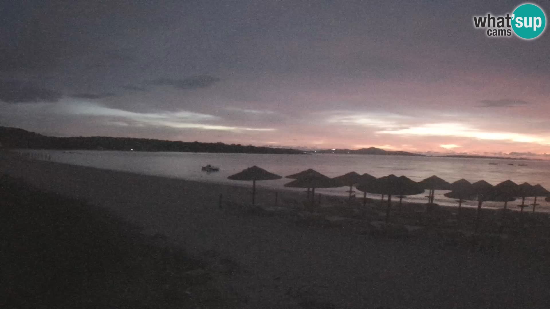 Strand-Webcam Mannena – Arzachena – Sardinien