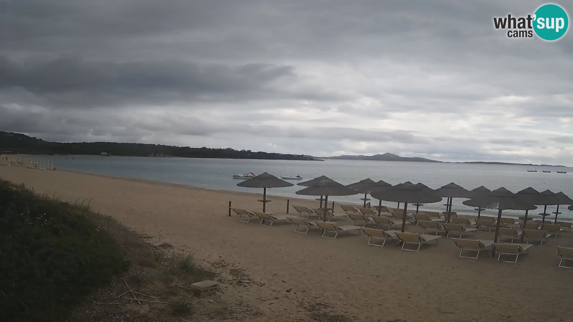 Spletna kamera na plaži Mannena – Arzachena – Sardinija