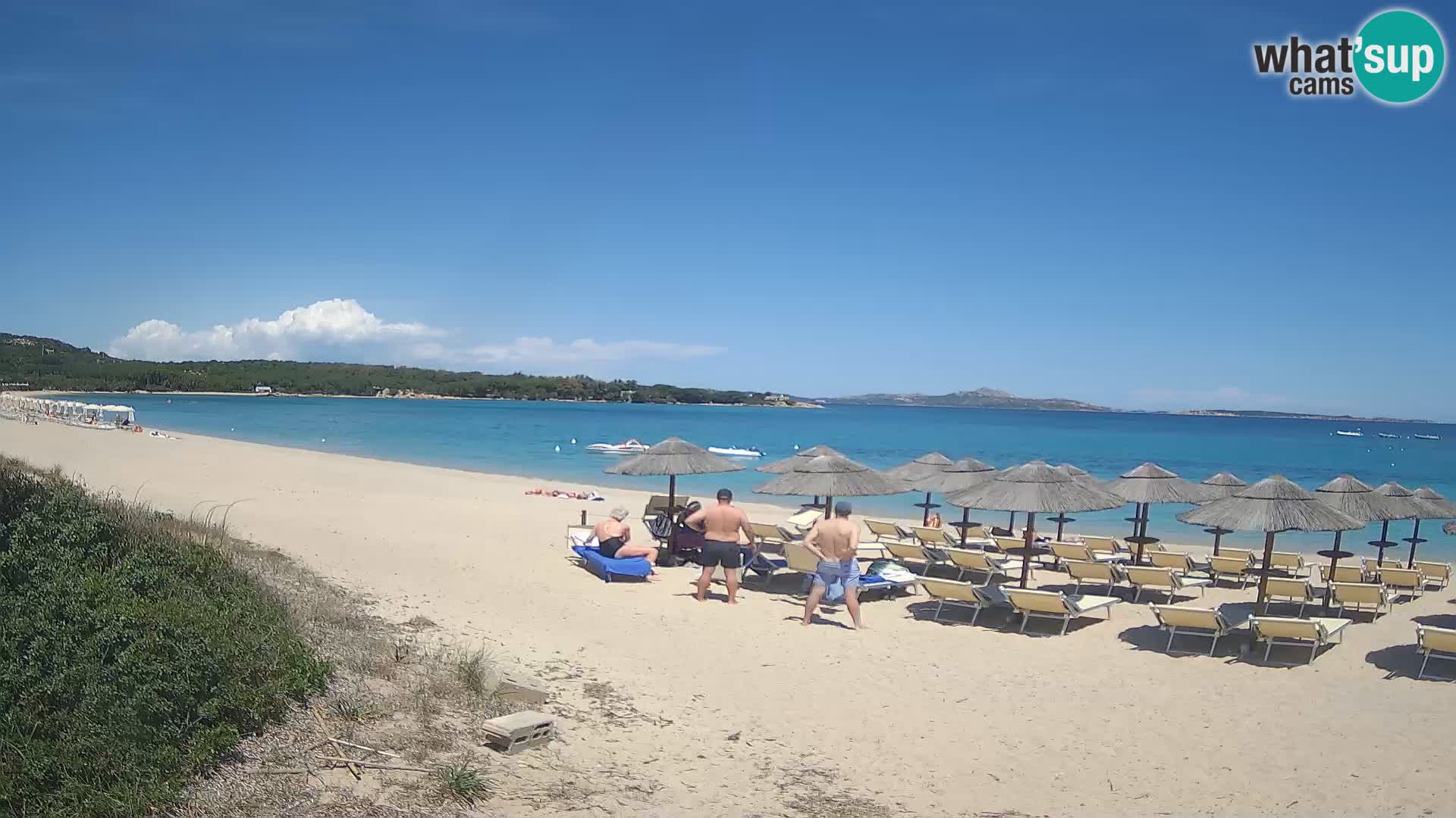 Strand-Webcam Mannena – Arzachena – Sardinien