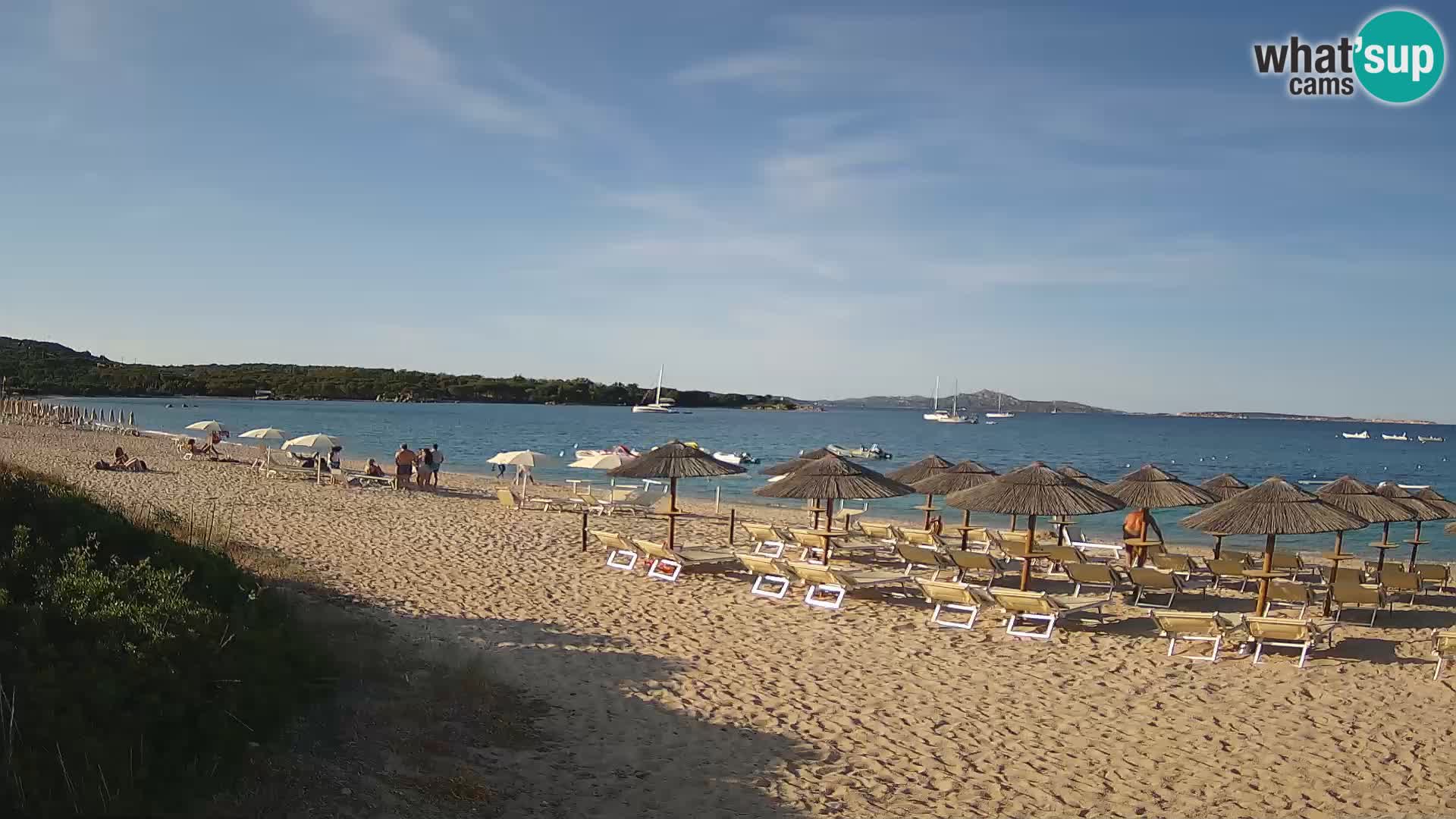 Mannena beach webcam – Arzachena – Sardinia