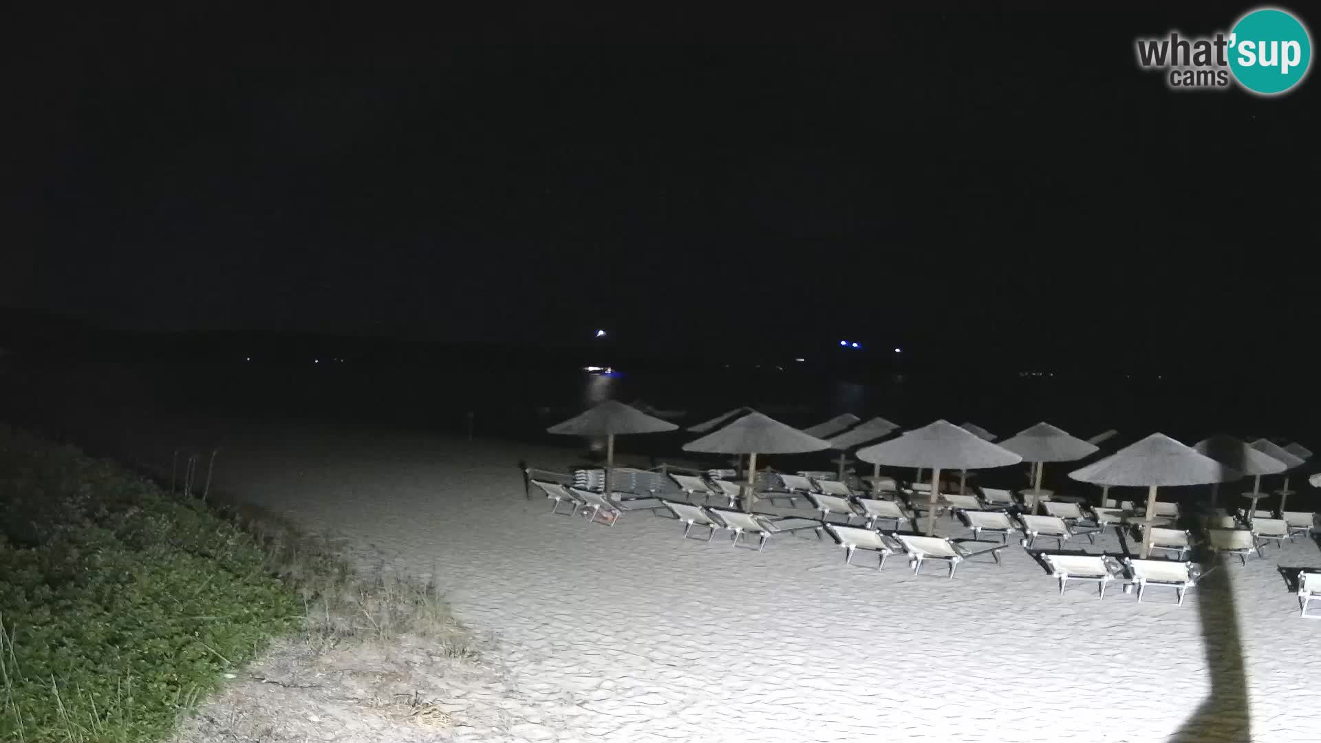 Web kamera na plaži Mannena – Arzachena – Sardinija