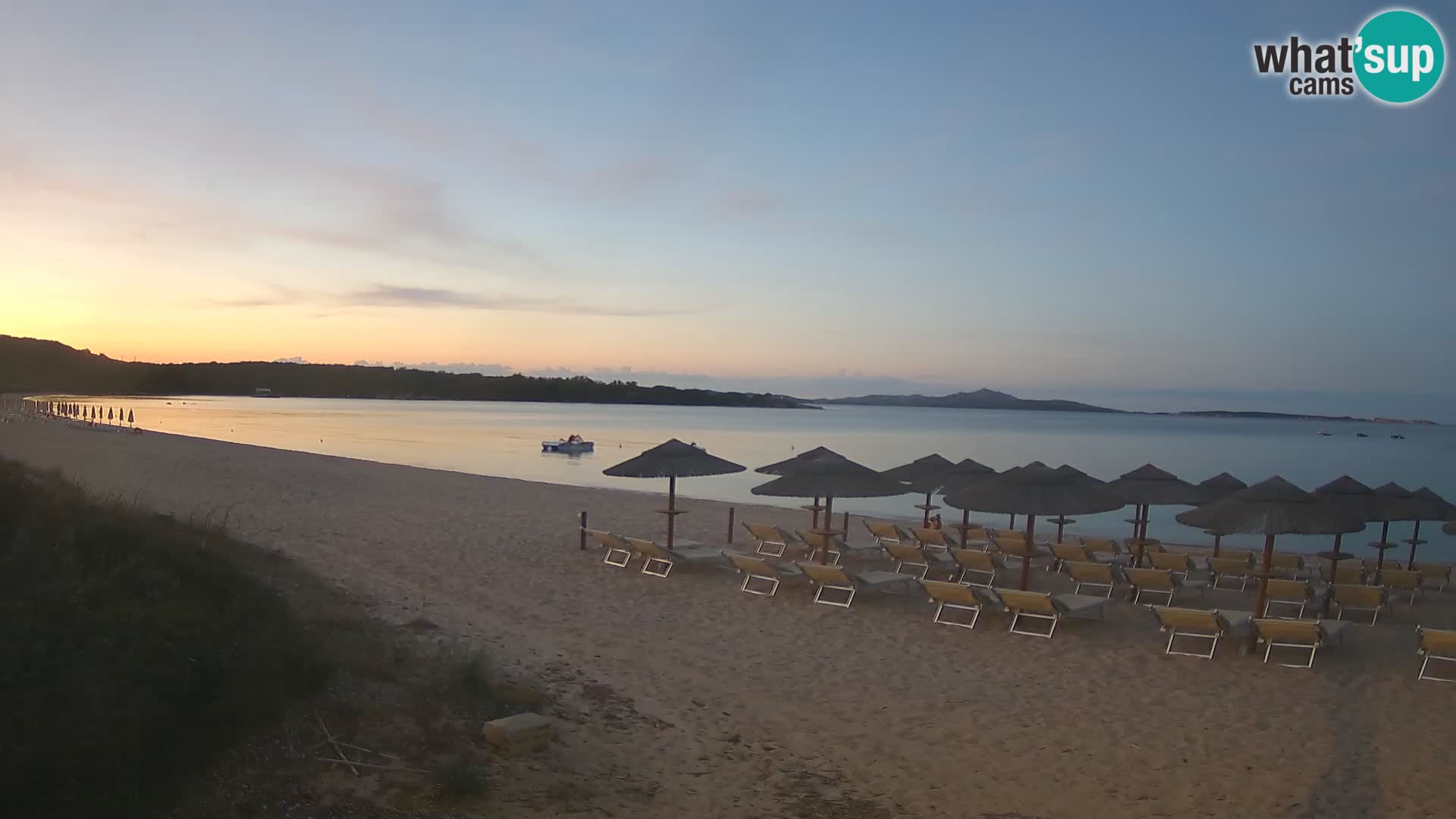 Mannena beach webcam – Arzachena – Sardinia