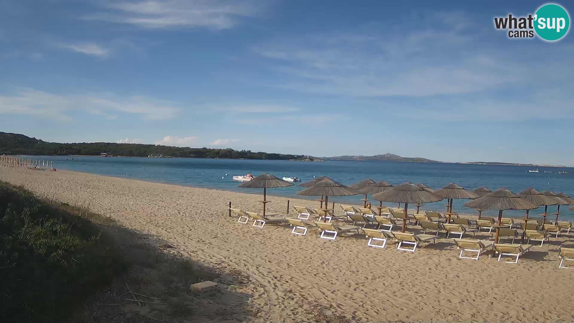 Strand-Webcam Mannena – Arzachena – Sardinien