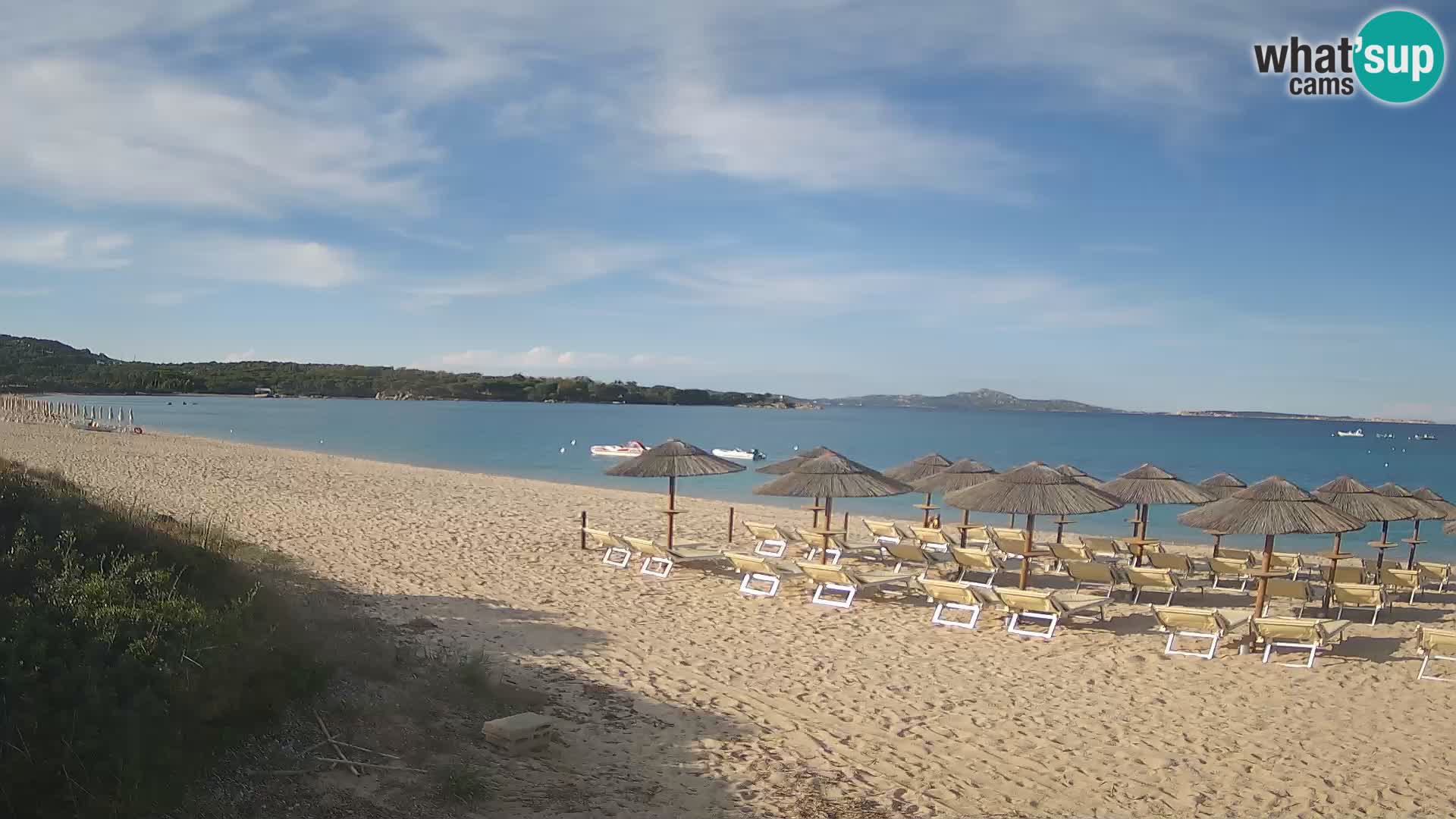 Mannena beach webcam – Arzachena – Sardinia
