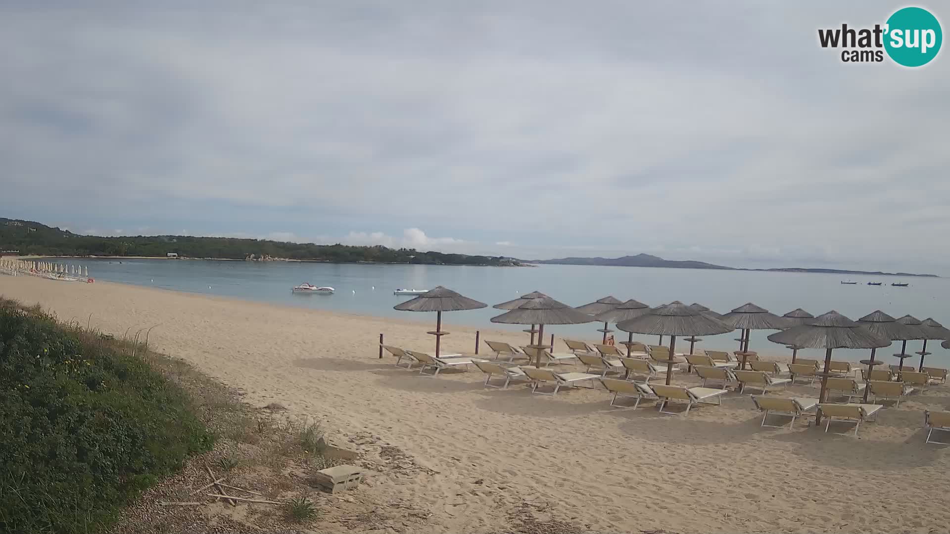 Strand-Webcam Mannena – Arzachena – Sardinien