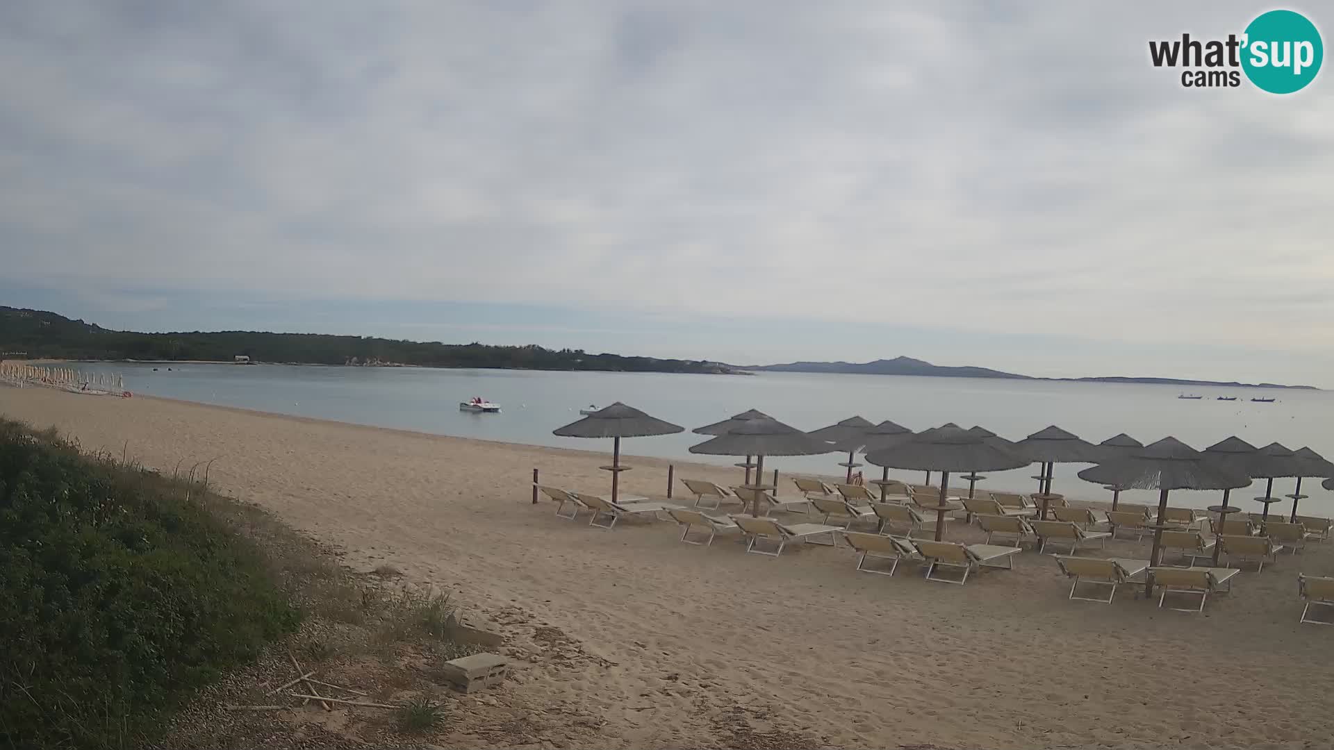 Strand-Webcam Mannena – Arzachena – Sardinien