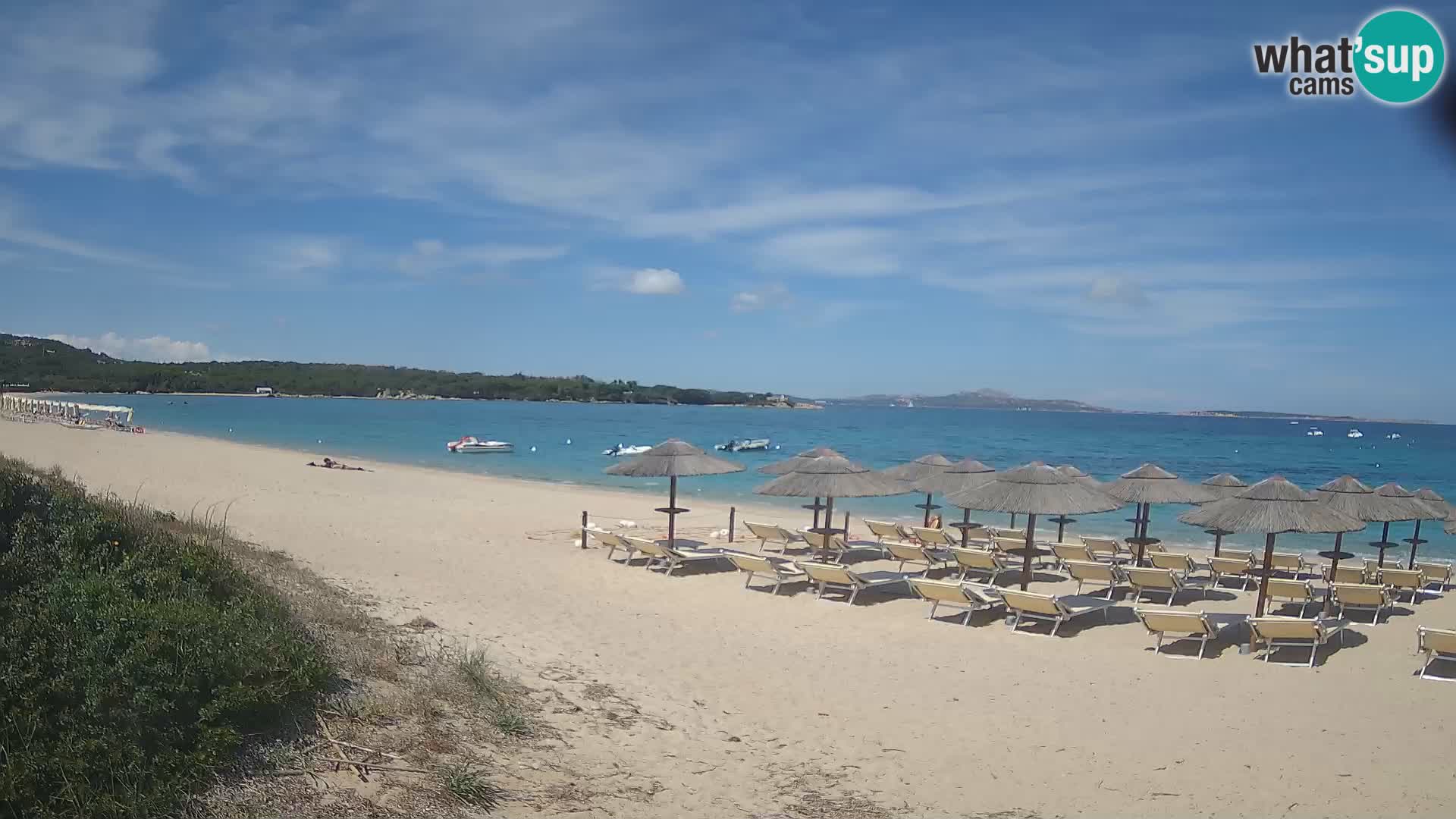 Mannena beach webcam – Arzachena – Sardinia