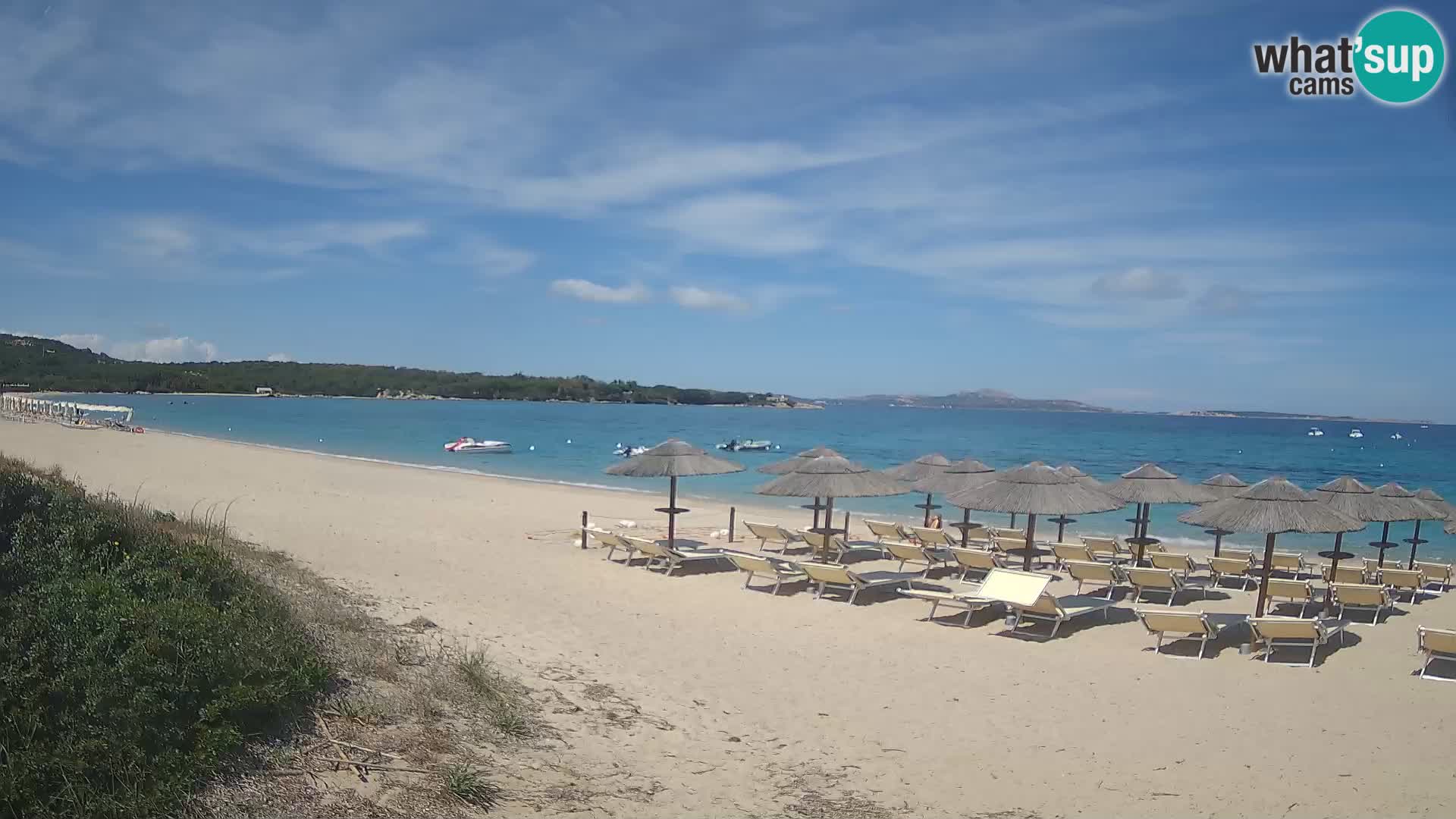 Mannena beach webcam – Arzachena – Sardinia