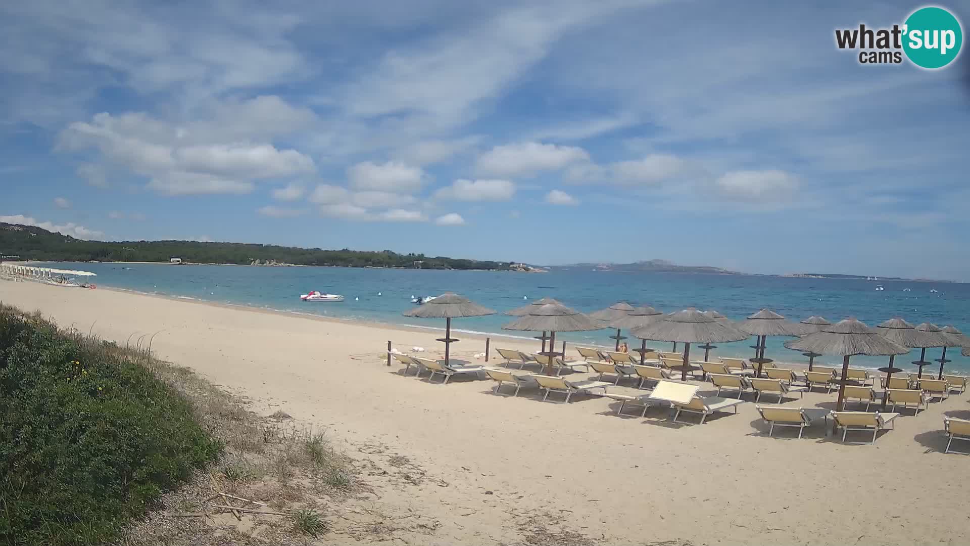 Mannena beach webcam – Arzachena – Sardinia