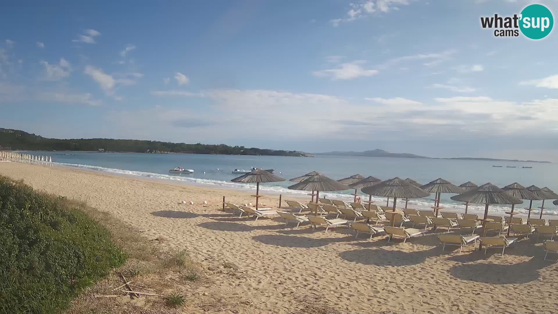 Mannena beach webcam – Arzachena – Sardinia
