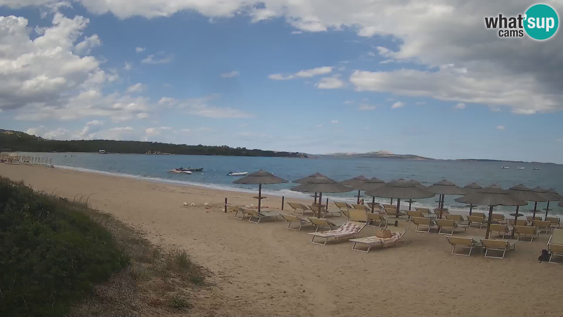 Strand-Webcam Mannena – Arzachena – Sardinien