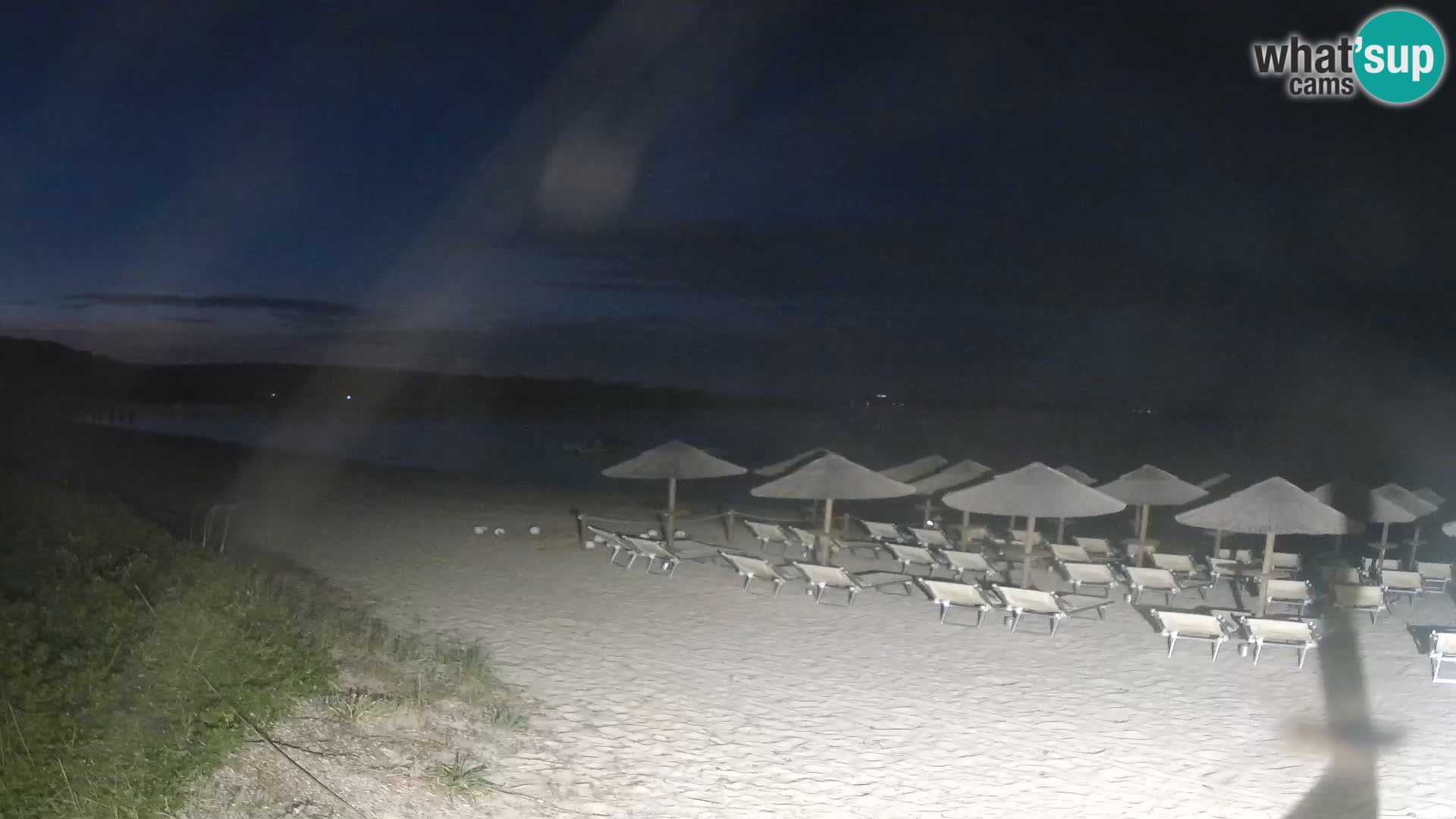 Spletna kamera na plaži Mannena – Arzachena – Sardinija