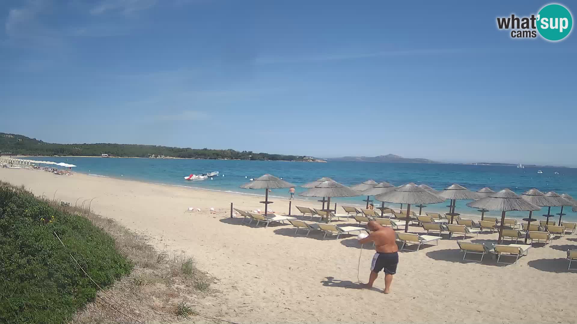 Mannena beach webcam – Arzachena – Sardinia