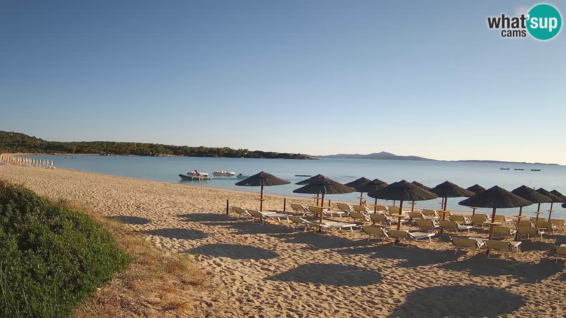 Mannena beach webcam – Arzachena – Sardinia